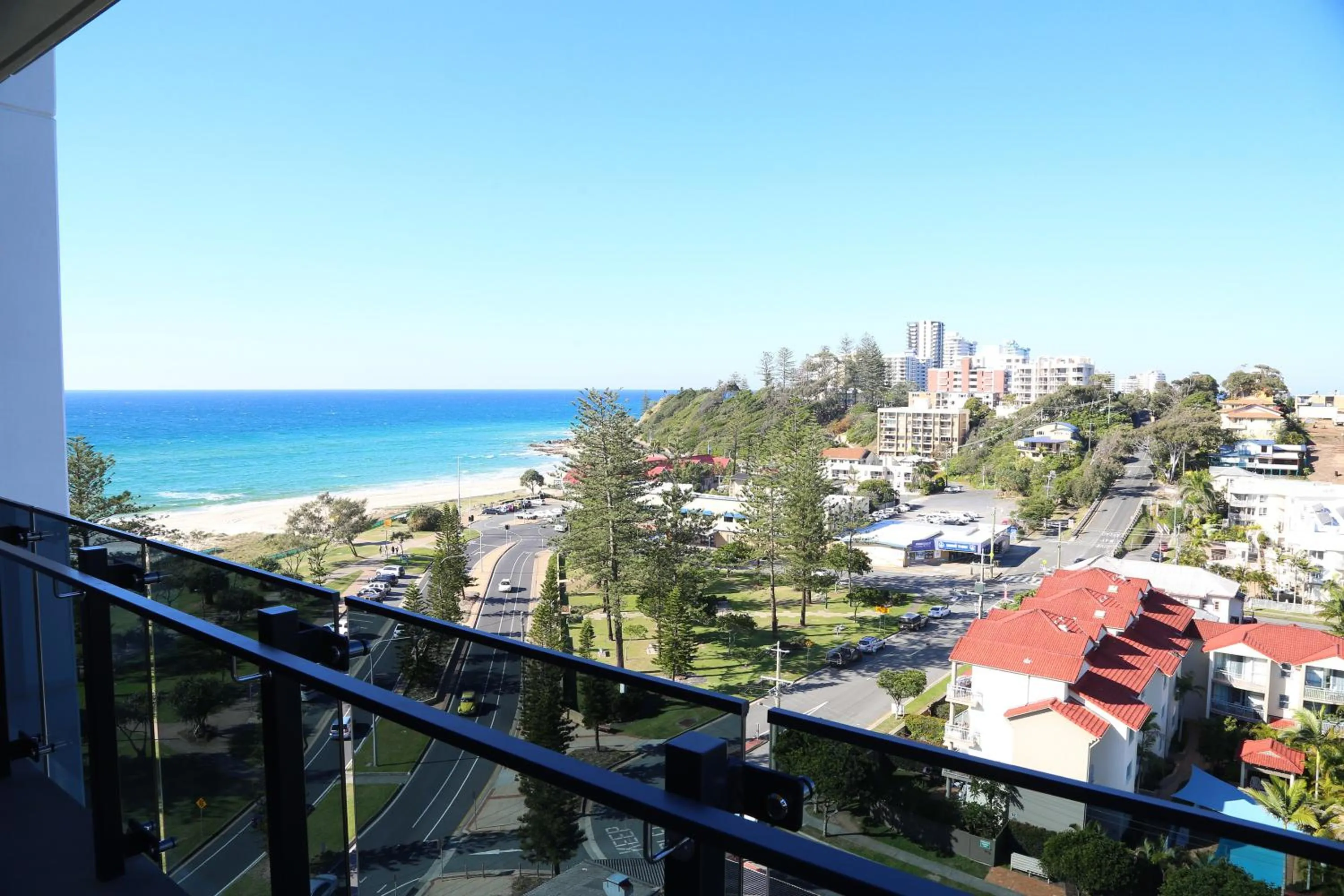 Balcony/Terrace in Iconic Kirra Beach Resort
