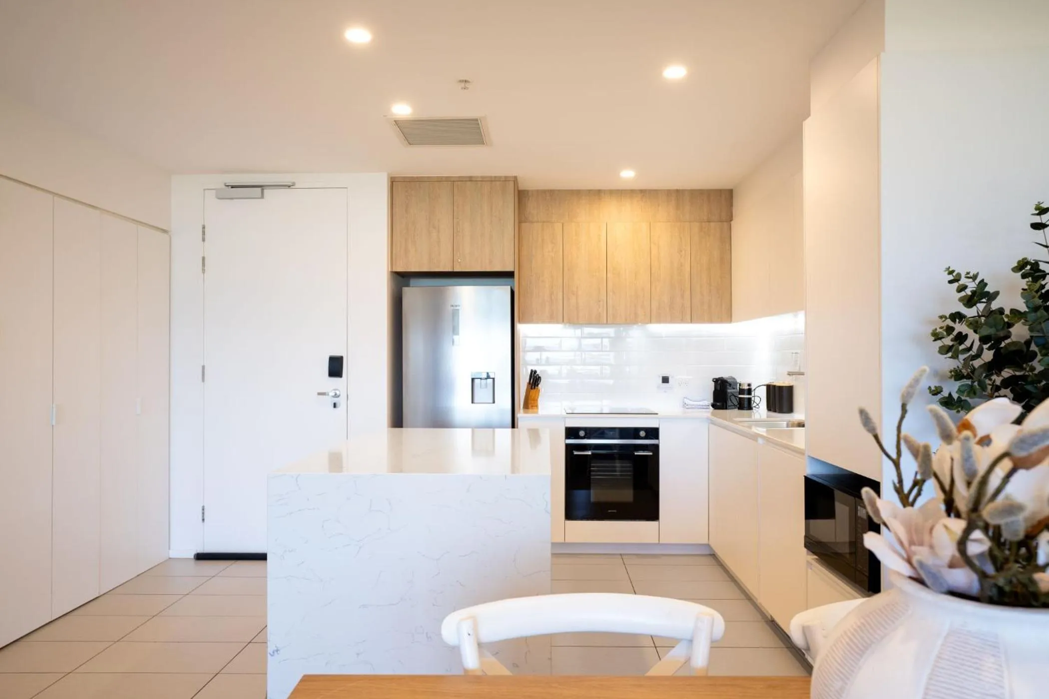 Dining area in Iconic Kirra Beach Resort