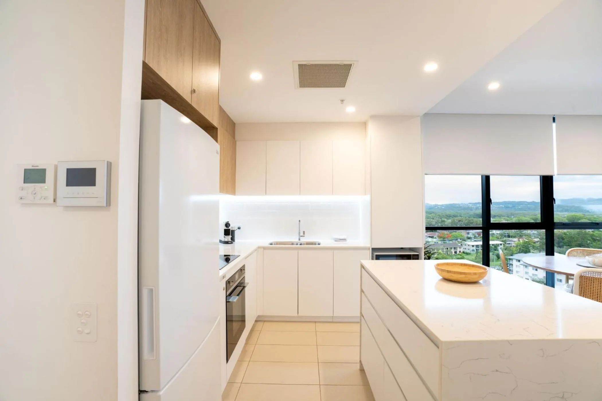 Dining area in Iconic Kirra Beach Resort