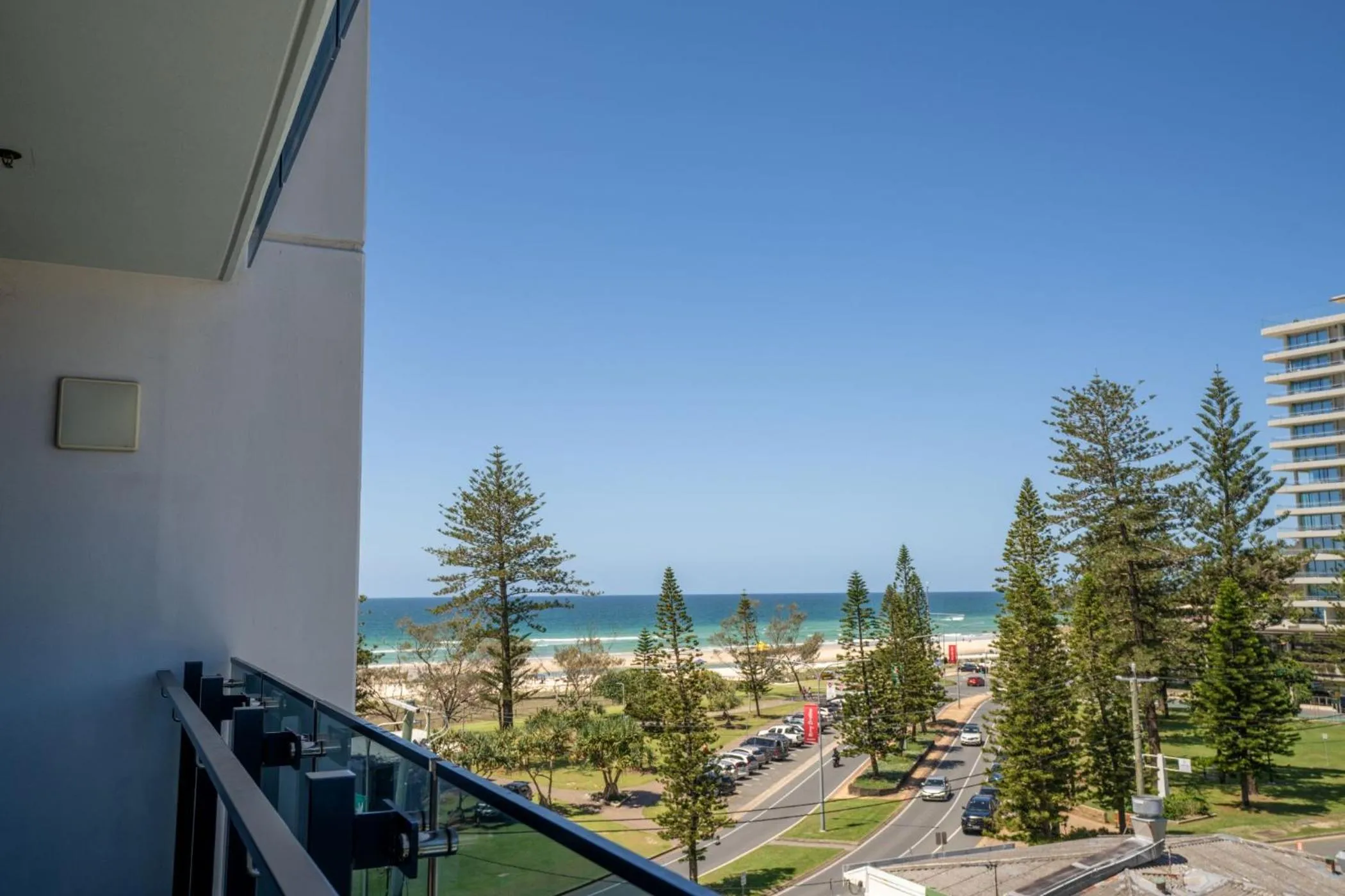 Balcony/Terrace in Iconic Kirra Beach Resort