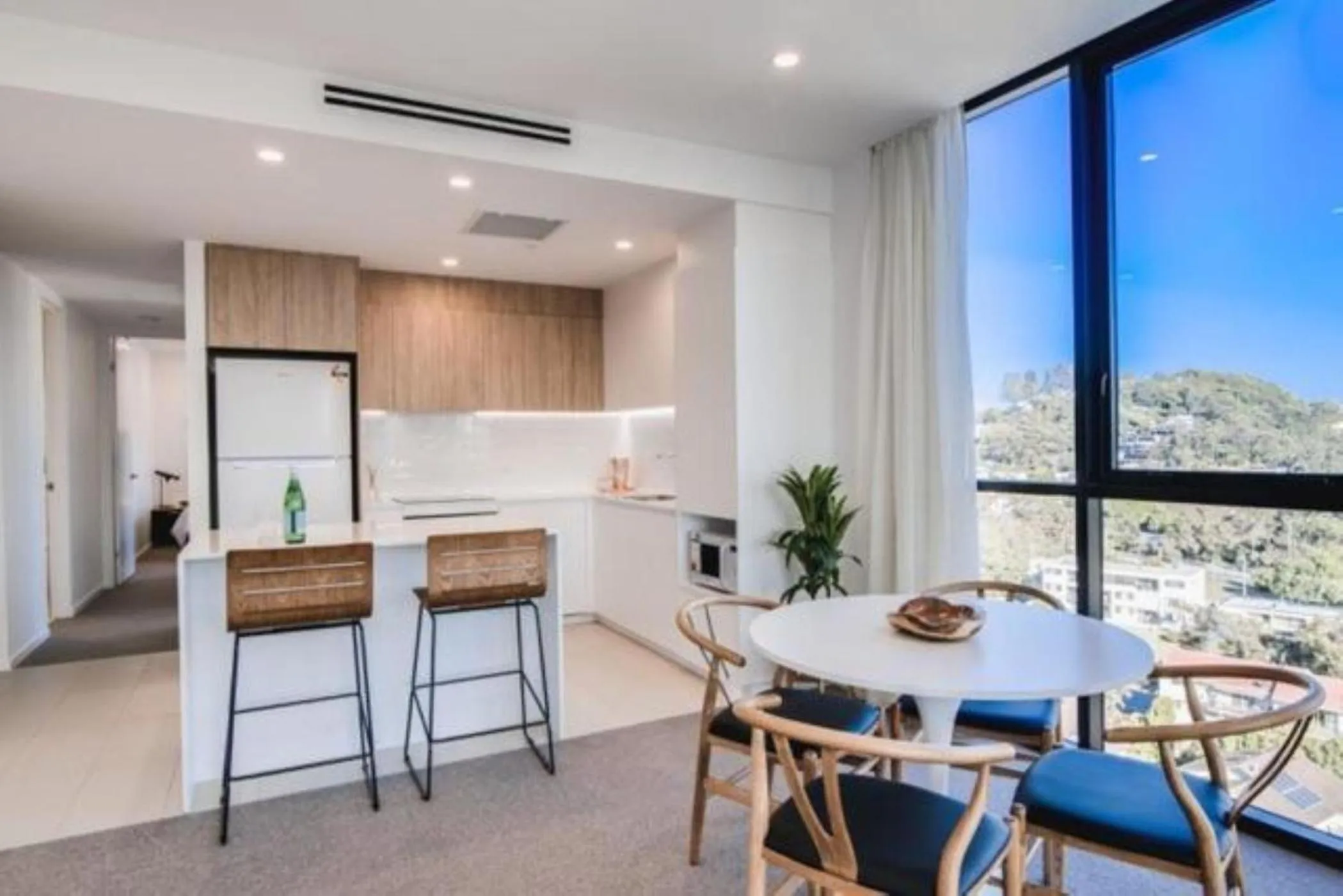 Dining area in Iconic Kirra Beach Resort