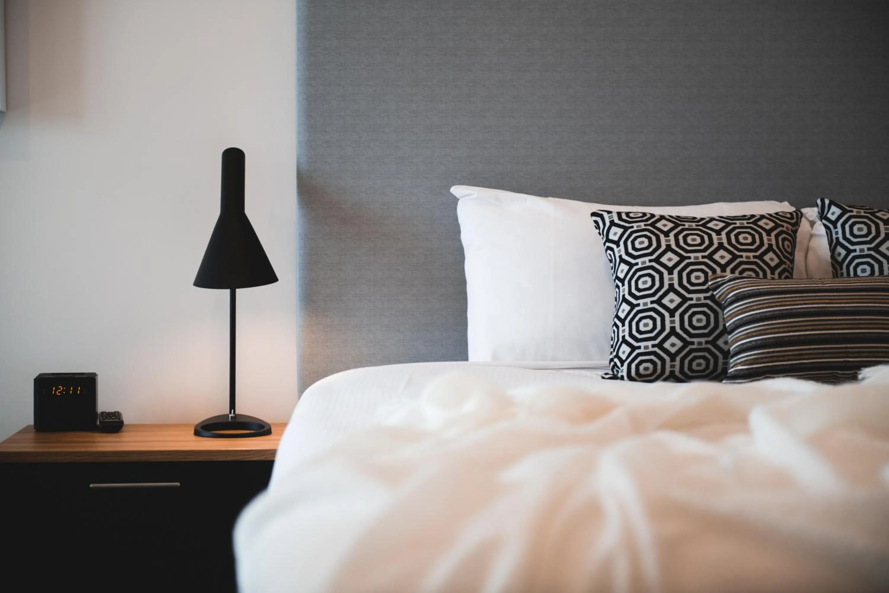 Bed in Iconic Kirra Beach Resort