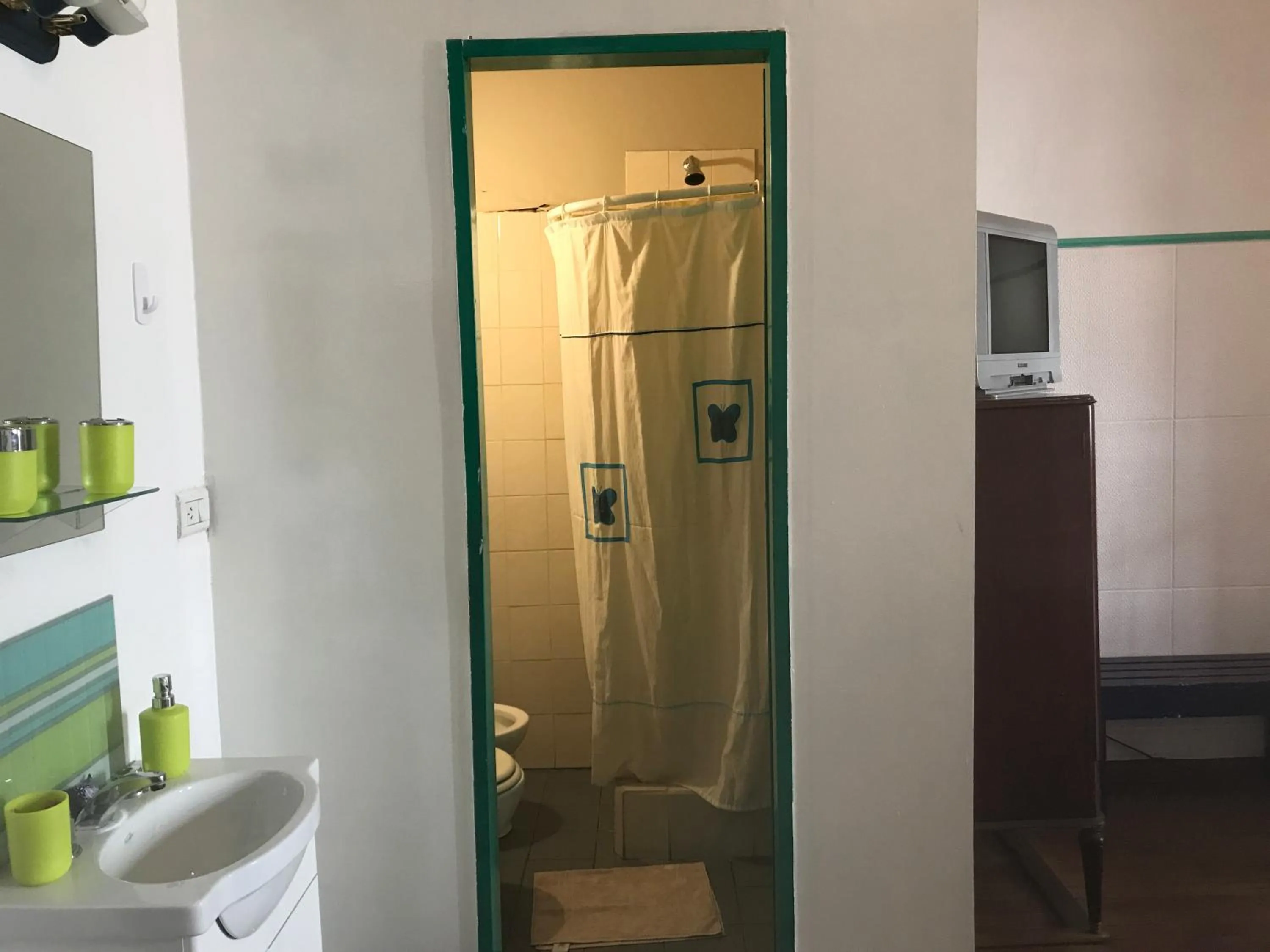 Bathroom in Posada Casa de Borgoña