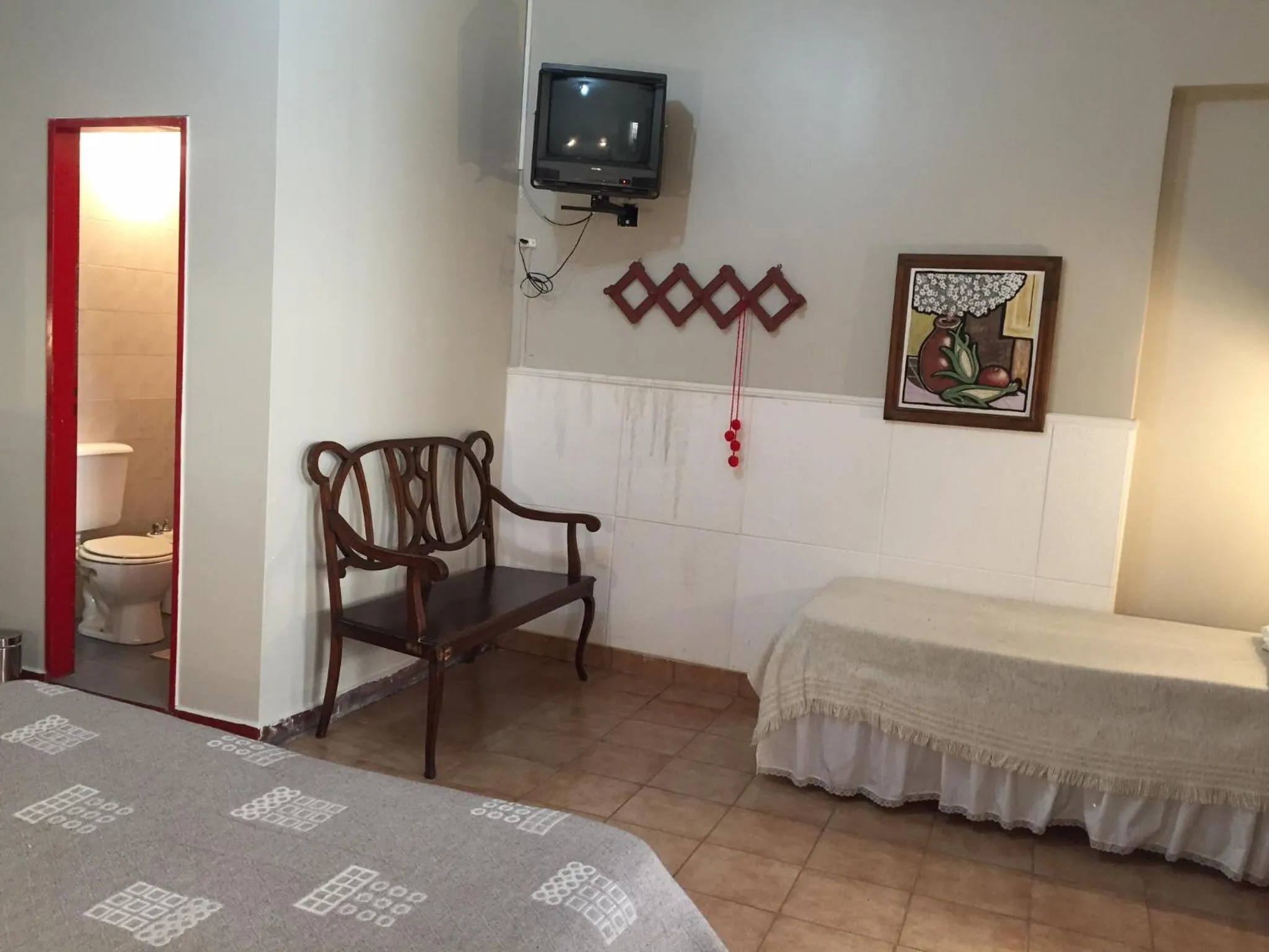 Bed in Posada Casa de Borgoña