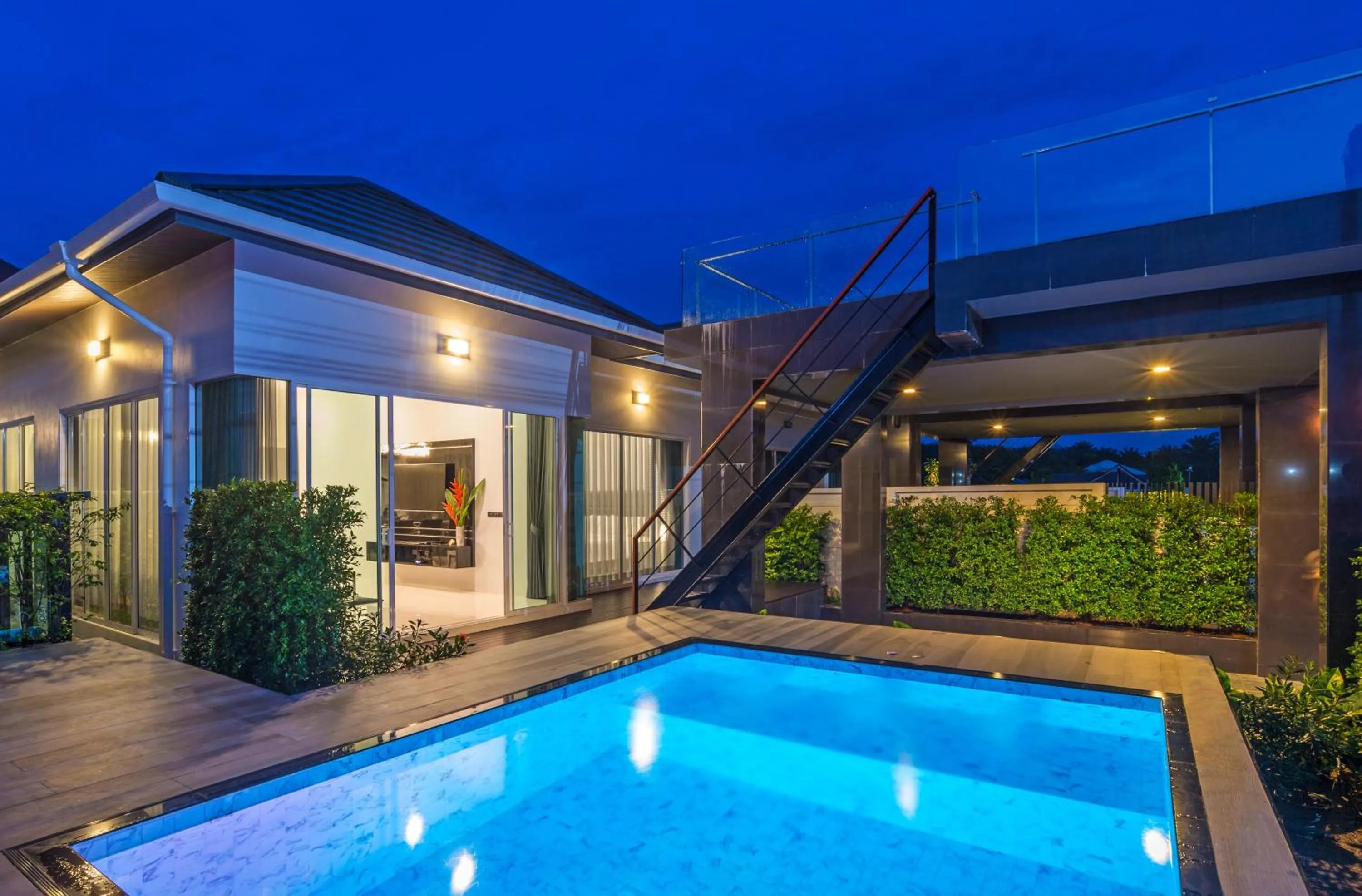 Swimming pool in The Haven Krabi