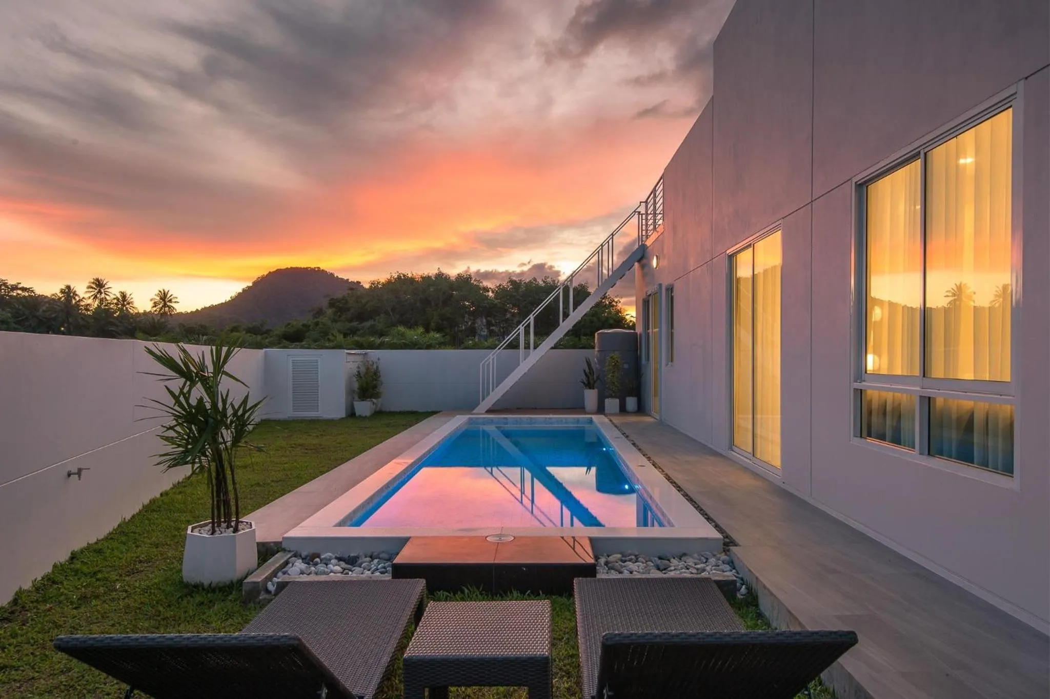 Swimming pool in The Haven Krabi