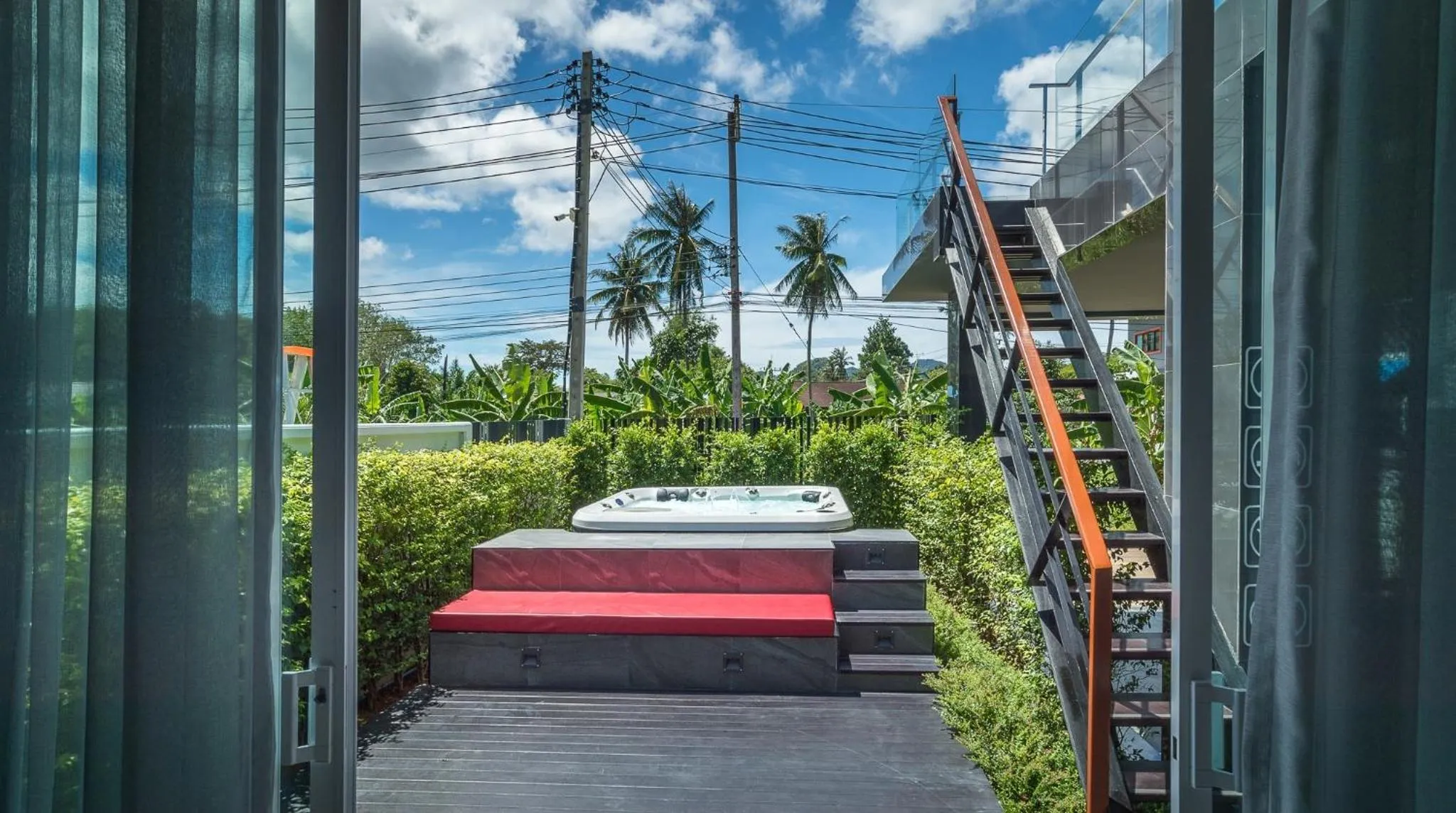 Garden view in The Haven Krabi