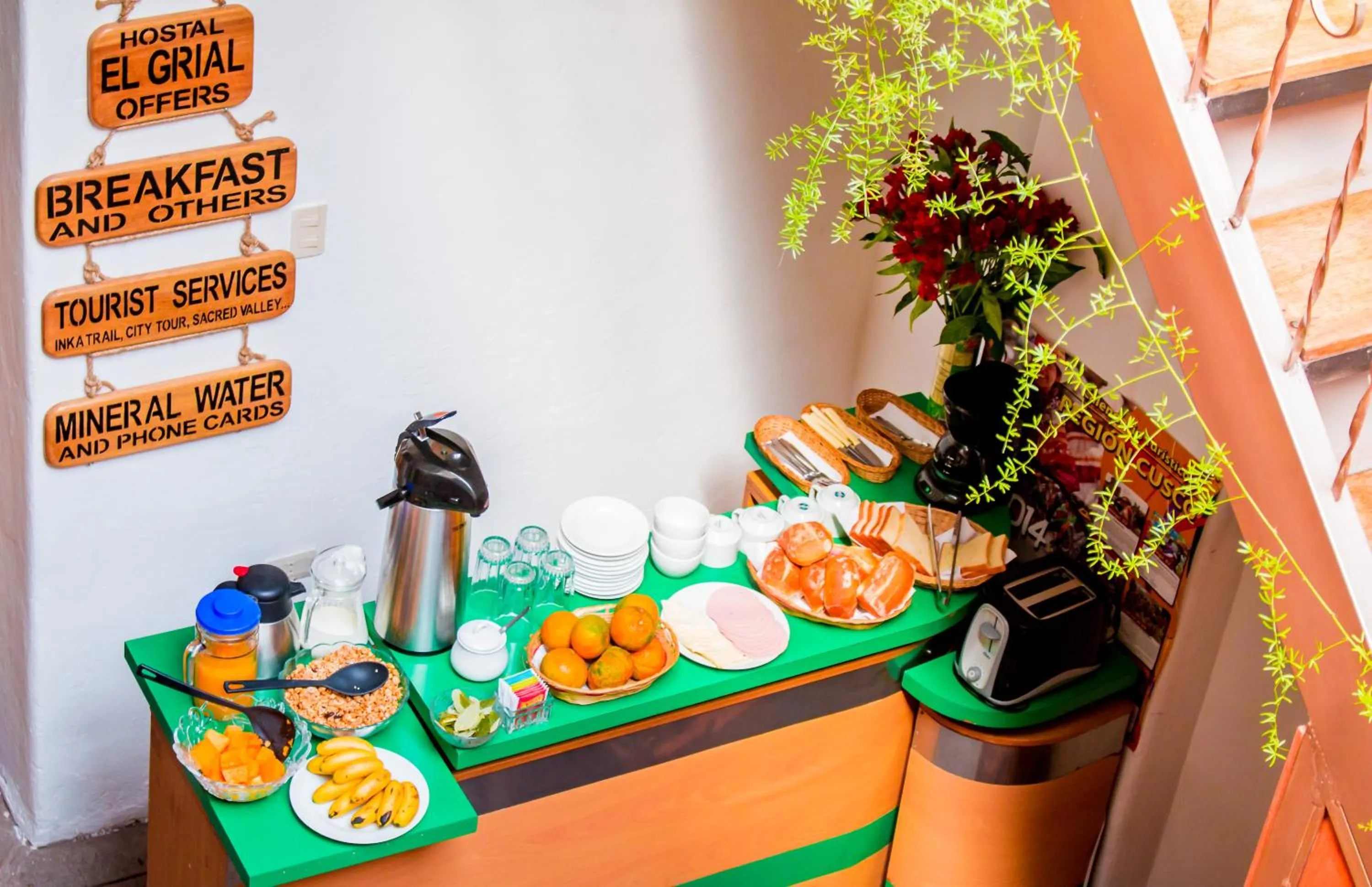 Food in Hostal El Grial