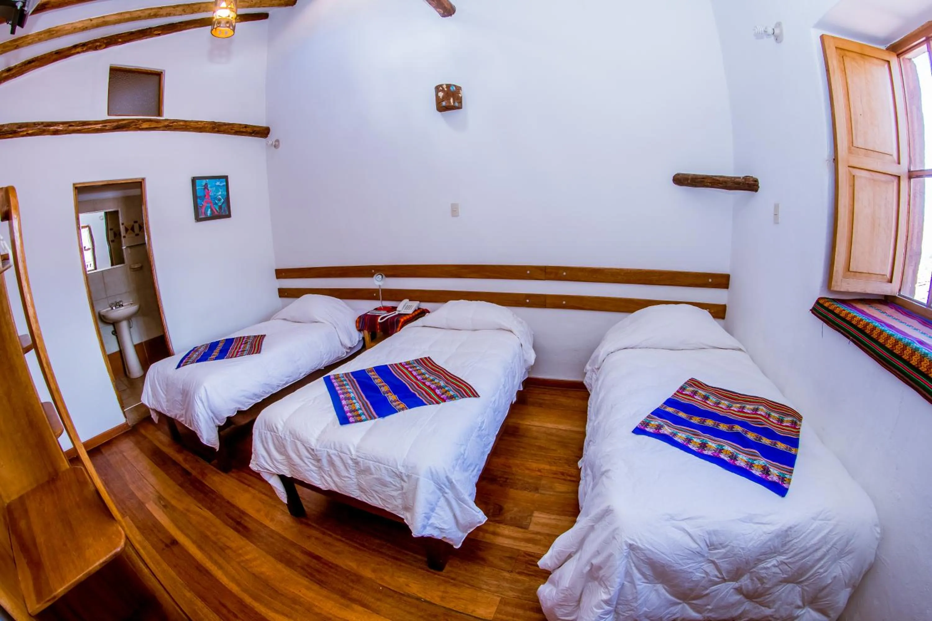 Photo of the whole room, Bed in Hostal El Grial