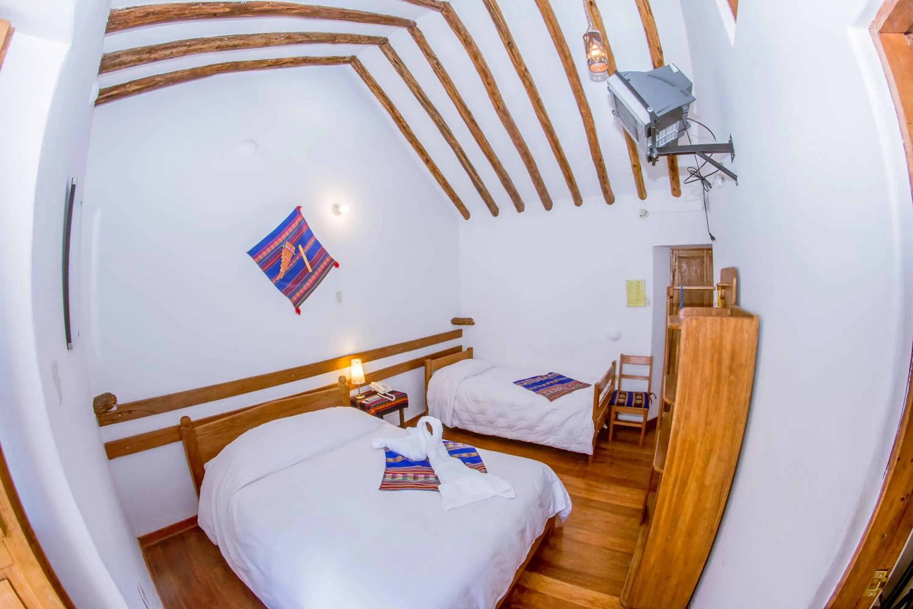 Photo of the whole room, Bed in Hostal El Grial Photo of the whole room, Bed in Hostal El Grial