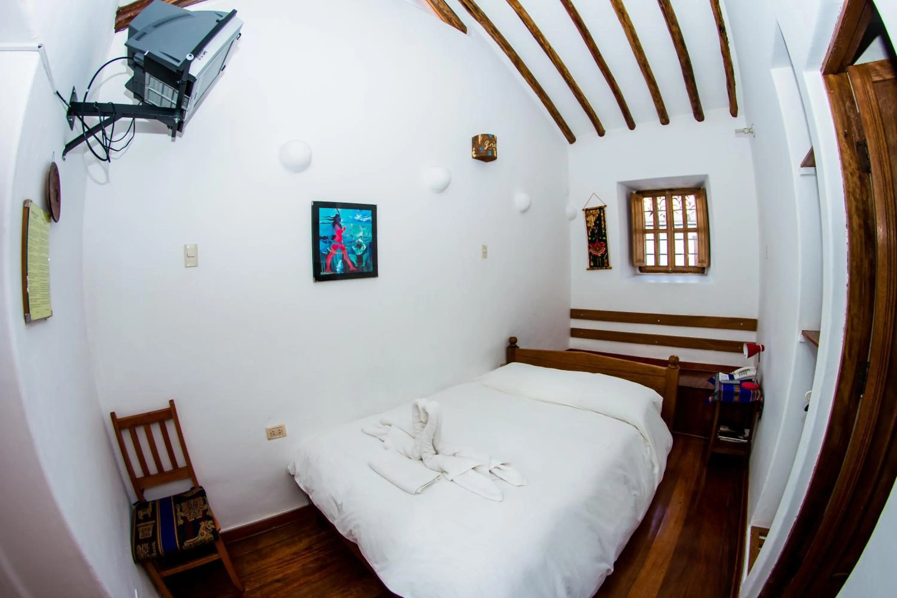 Day, Bed in Hostal El Grial