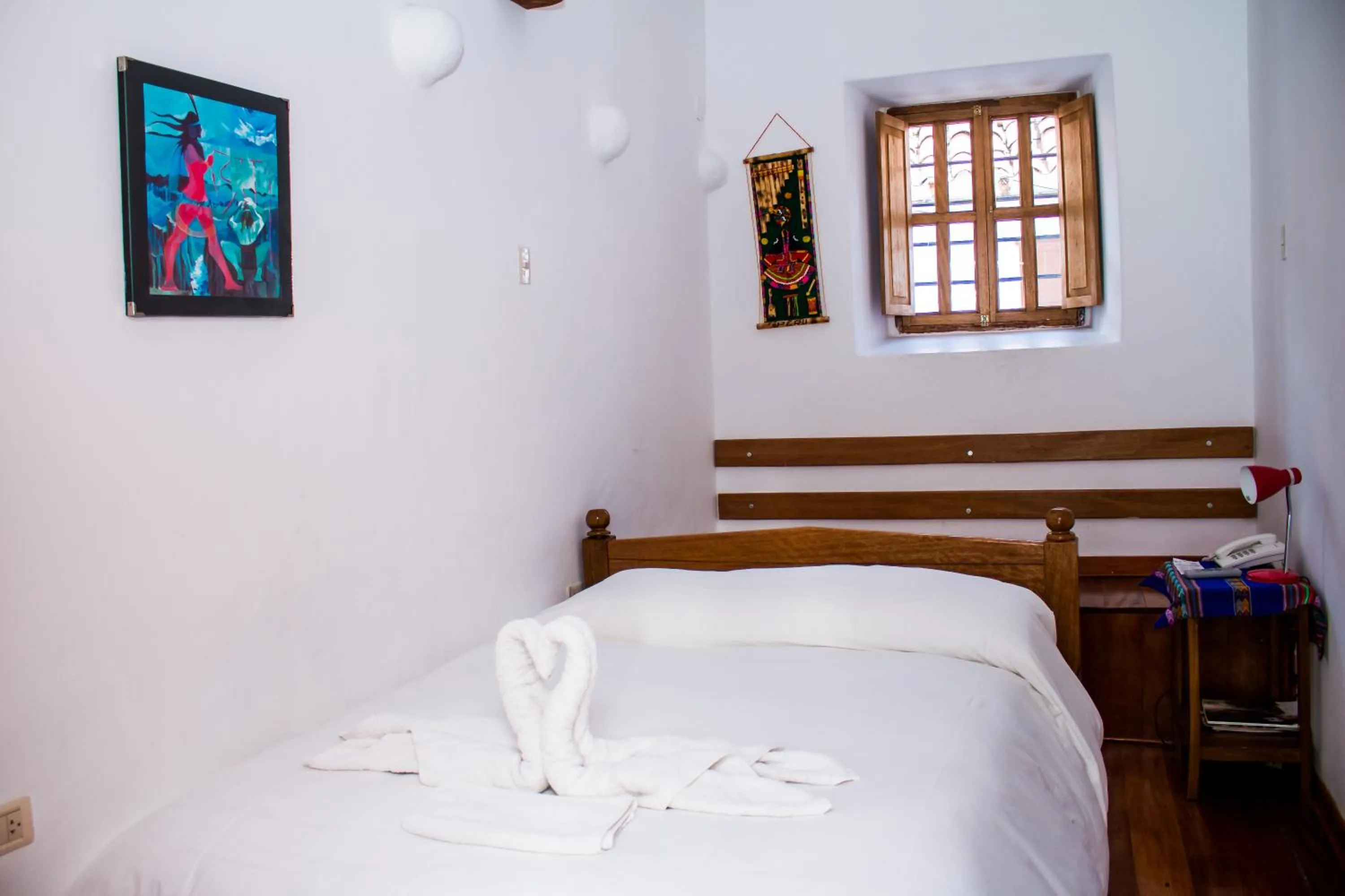 Day, Bed in Hostal El Grial