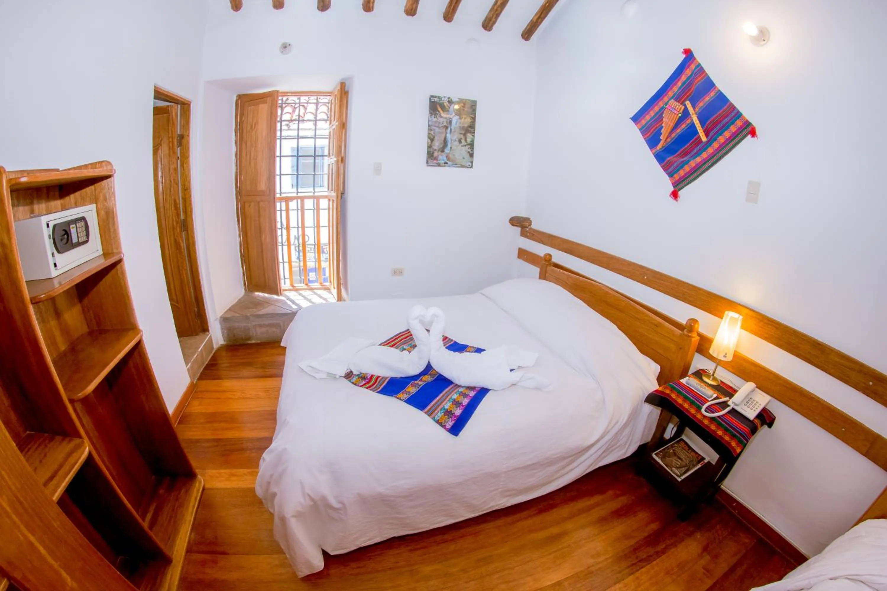 Day, Bed in Hostal El Grial