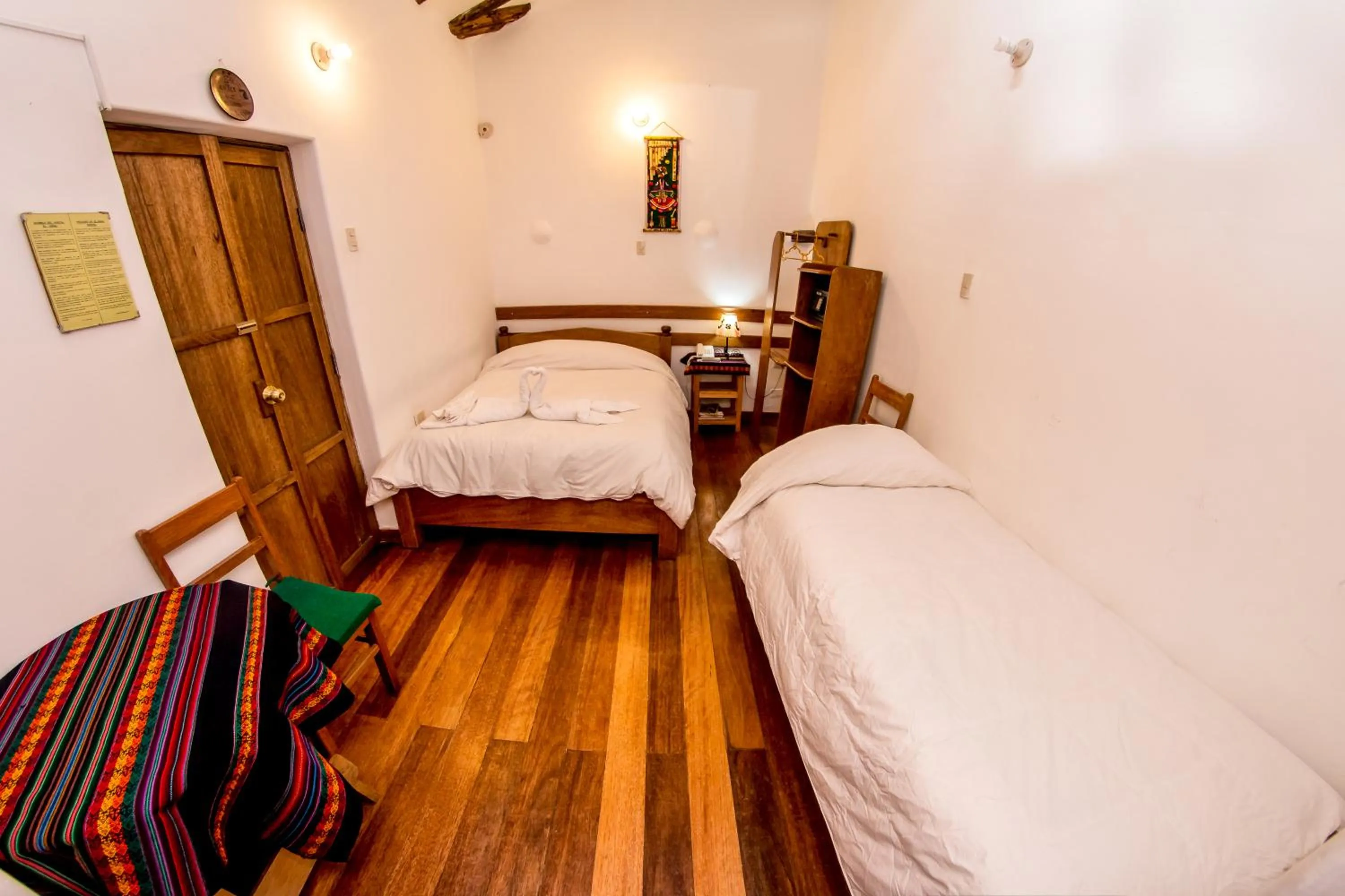 Photo of the whole room, Bed in Hostal El Grial