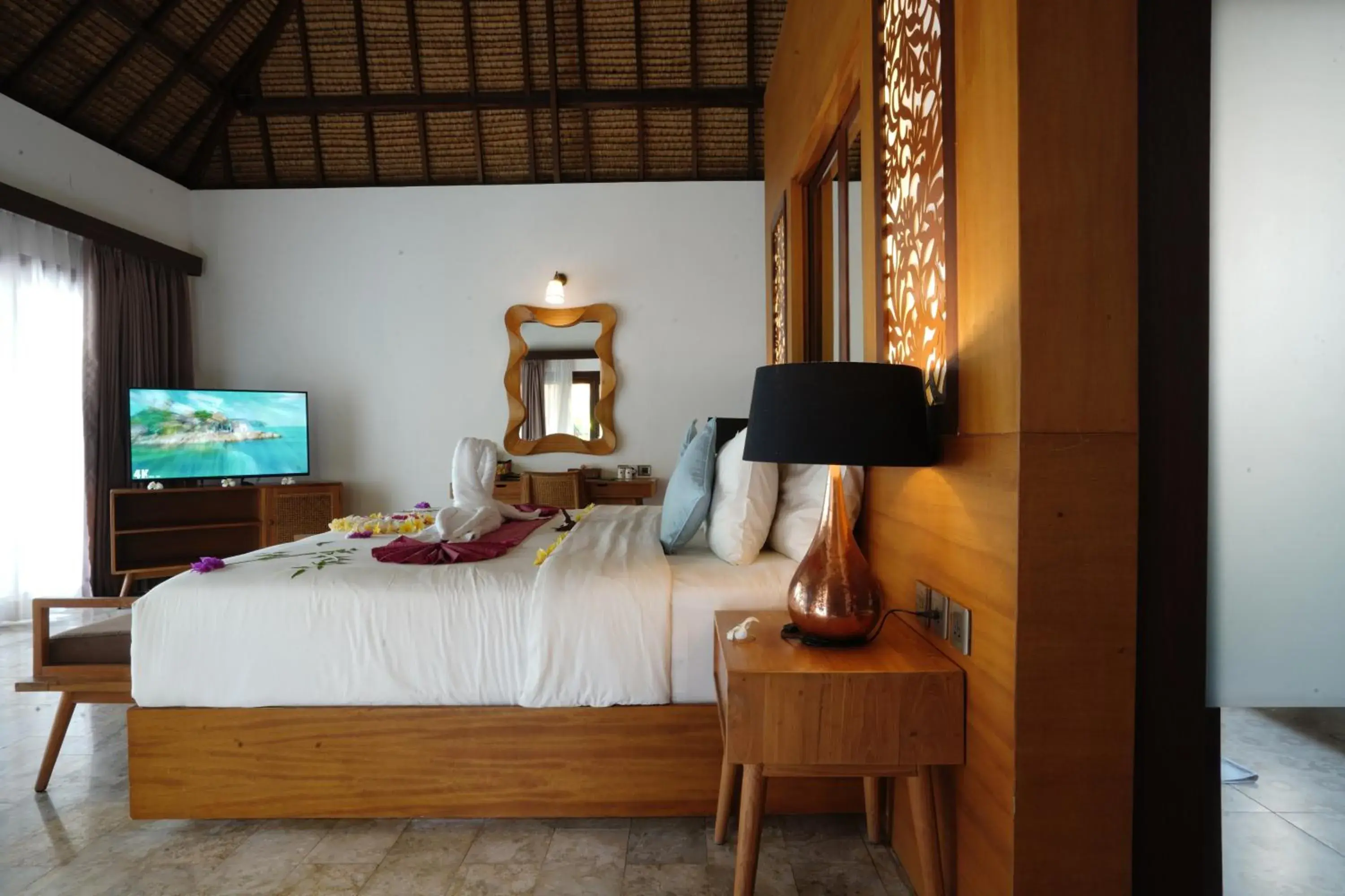 Bedroom, Bed in A Villa Gili Air Bedroom, Bed in A Villa Gili Air