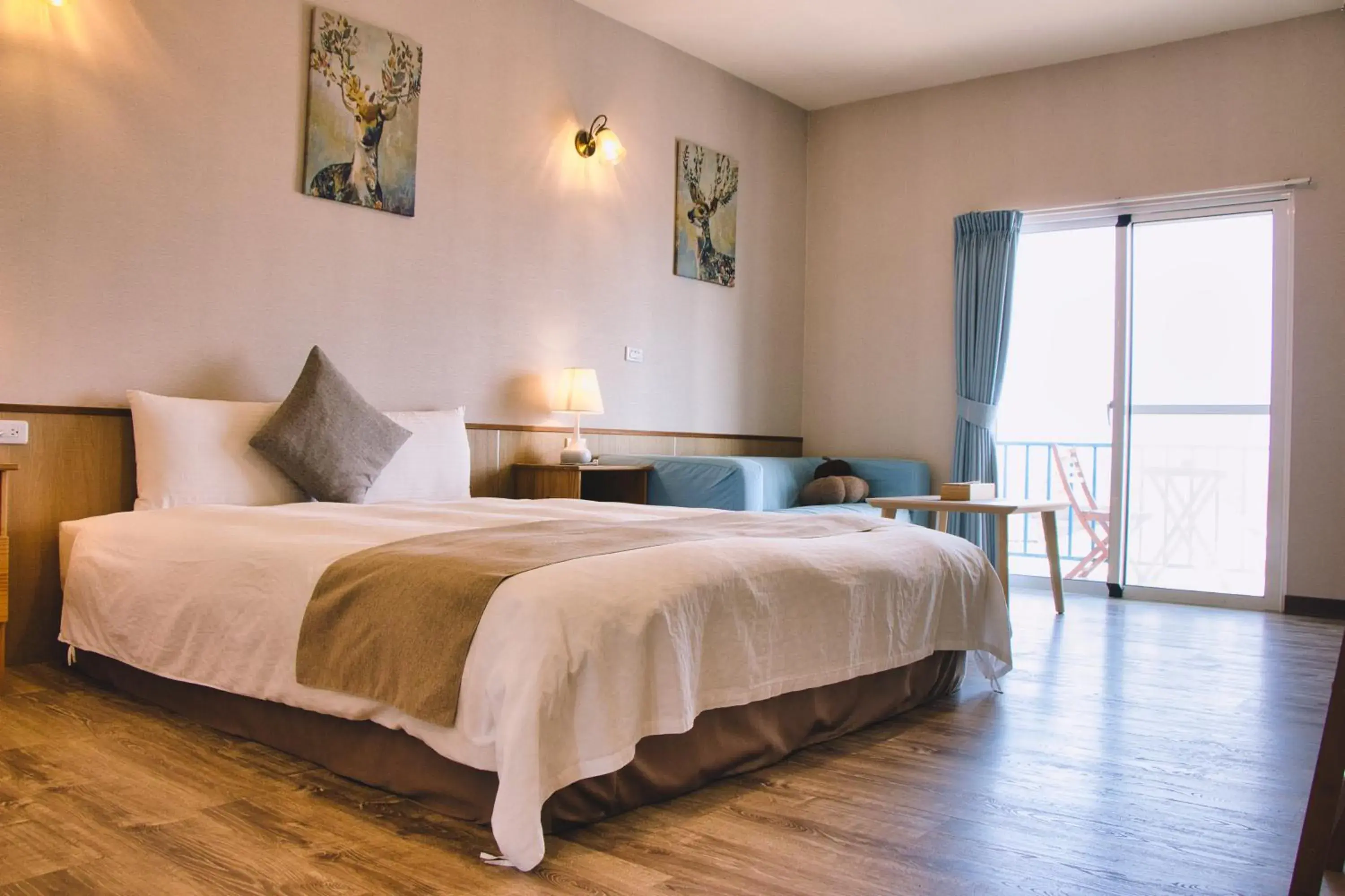 Photo of the whole room, Bed in Loju Seaview Homestay Photo of the whole room, Bed in Loju Seaview Homestay