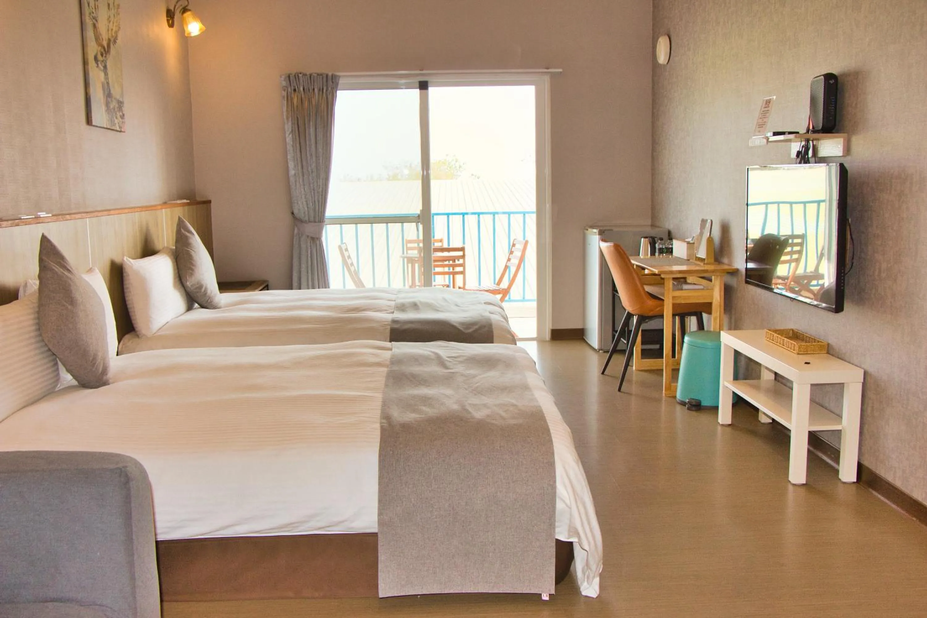Photo of the whole room, Bed in Loju Seaview Homestay
