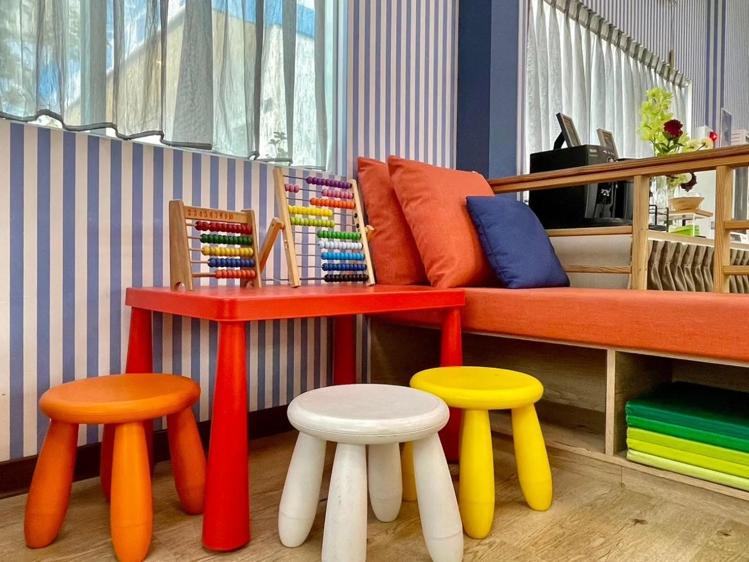 Children play ground in Loju Seaview Homestay