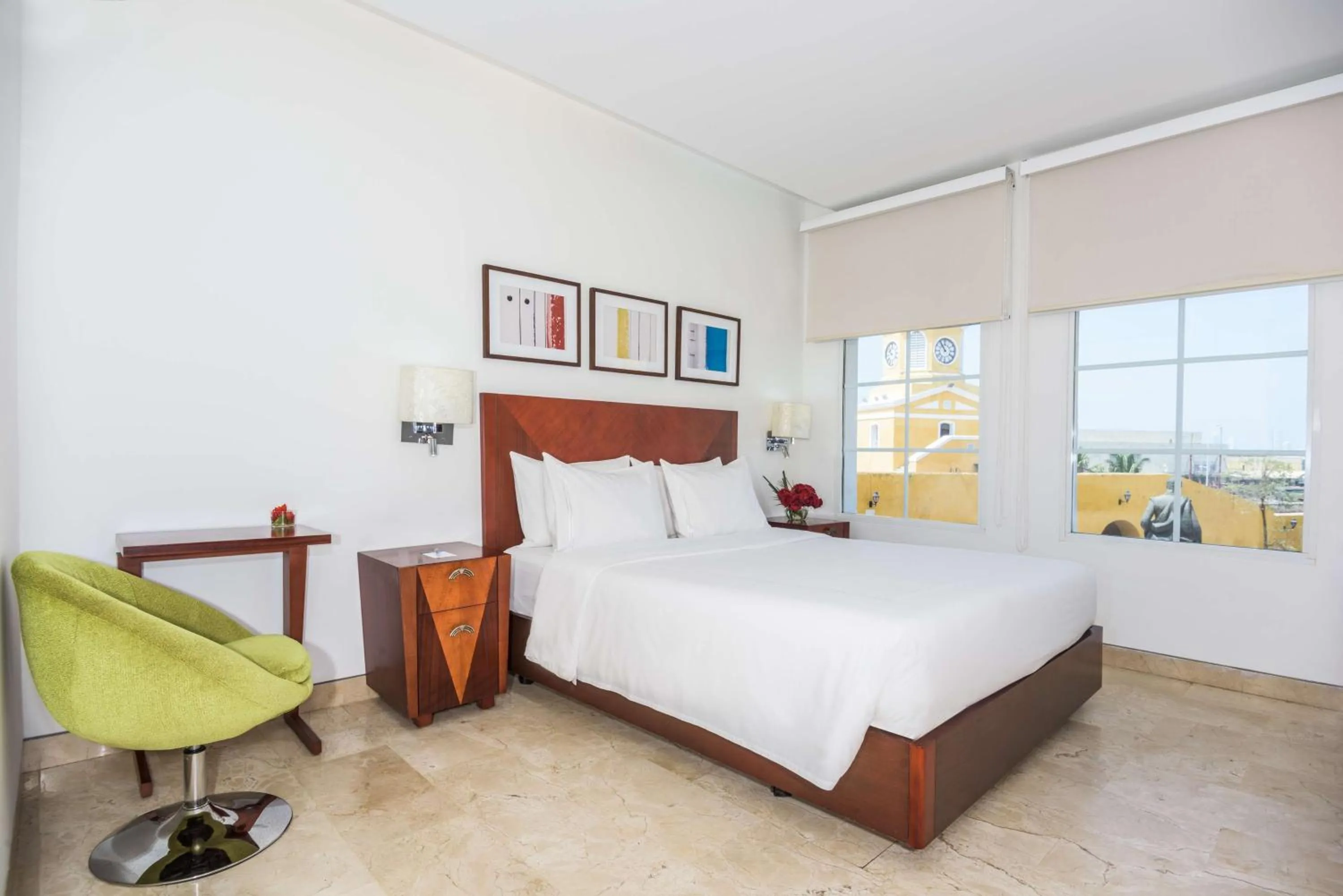 Bedroom, Bed in NH Royal Urban Cartagena