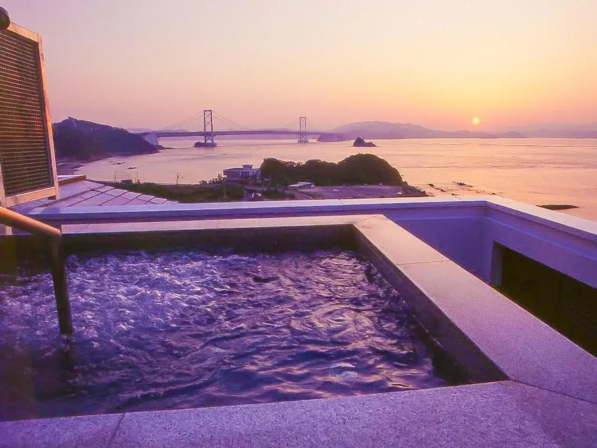 Japanese-Style Room with Mountain View - Buffet Breakfast + Buffet Dinner Included - Smoking in Naruto Grand Hotel Kaigetsu Japanese-Style Room with Mountain View - Buffet Breakfast + Buffet Dinner Included - Smoking in Naruto Grand Hotel Kaigetsu