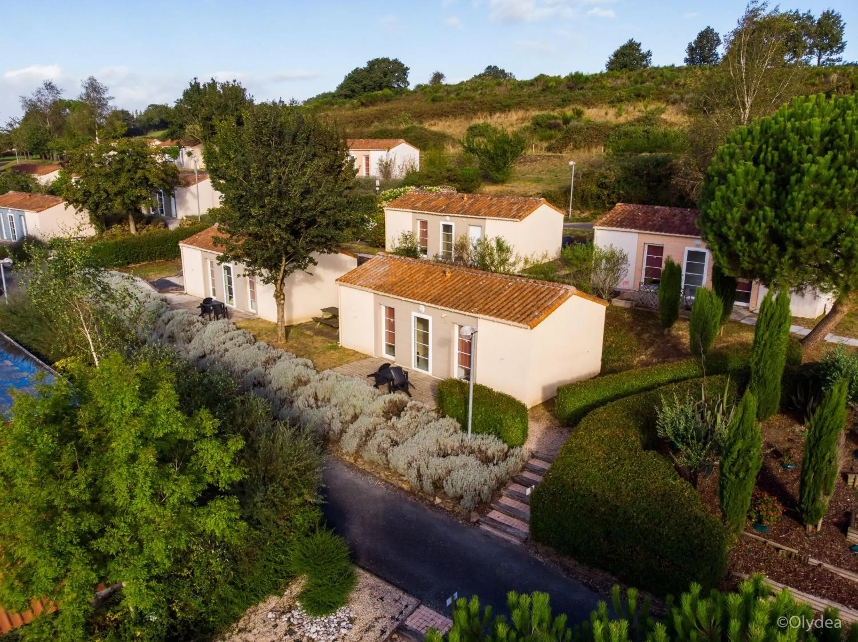 Bird's eye view in Olydea Les Epesses Bird's eye view in Olydea Les Epesses