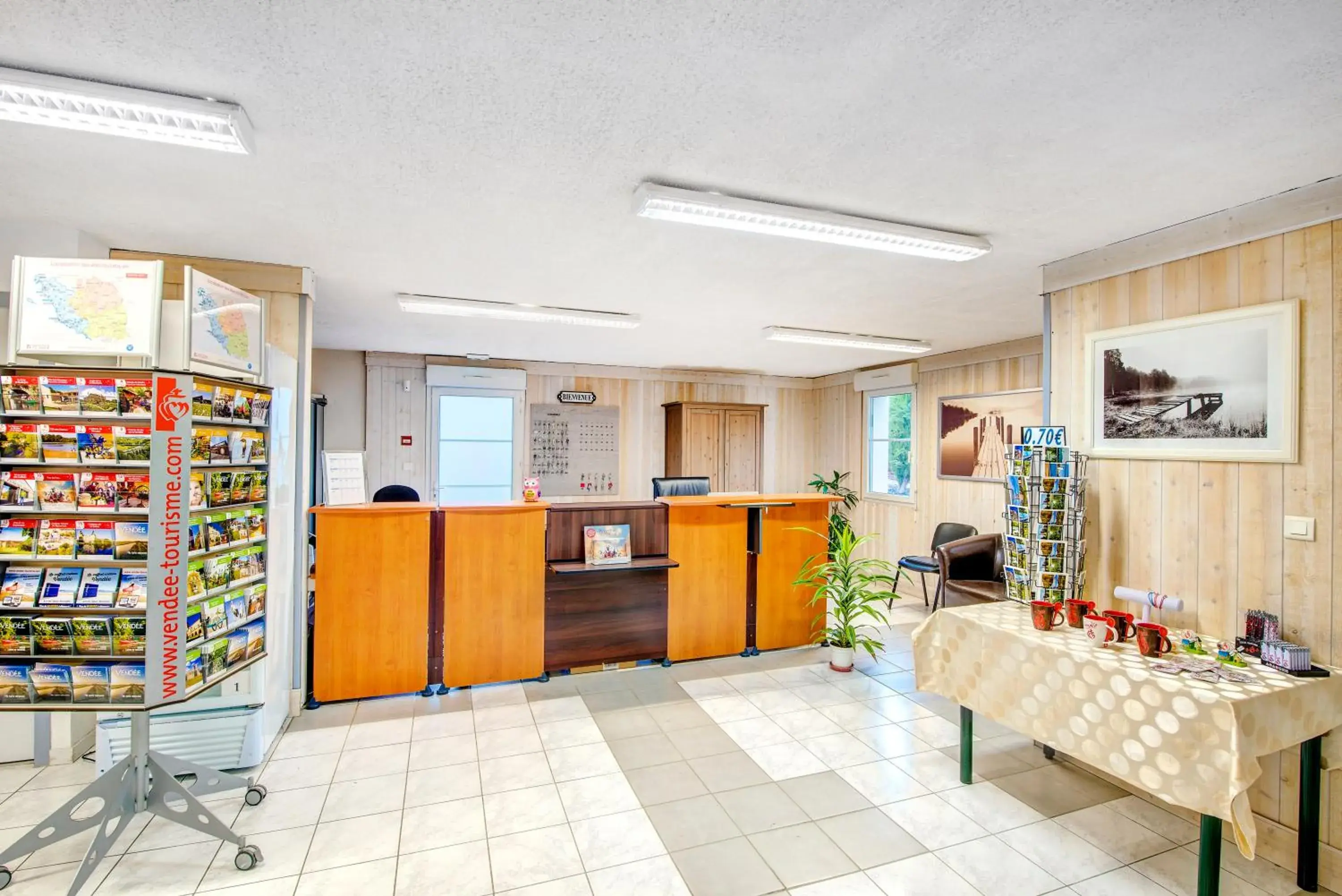 Lobby or reception in Olydea Les Epesses Lobby or reception in Olydea Les Epesses