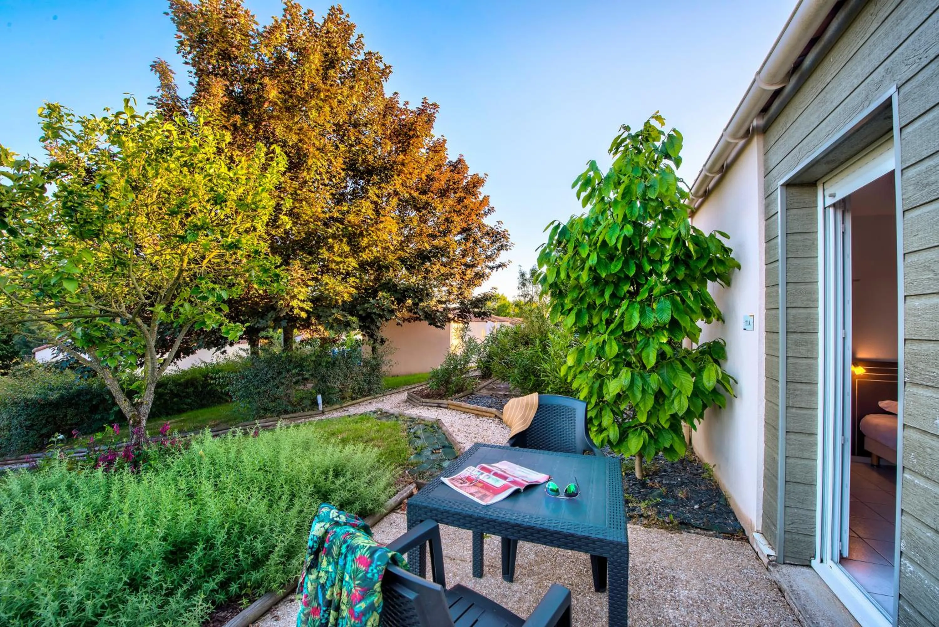 Patio in Olydea Les Epesses