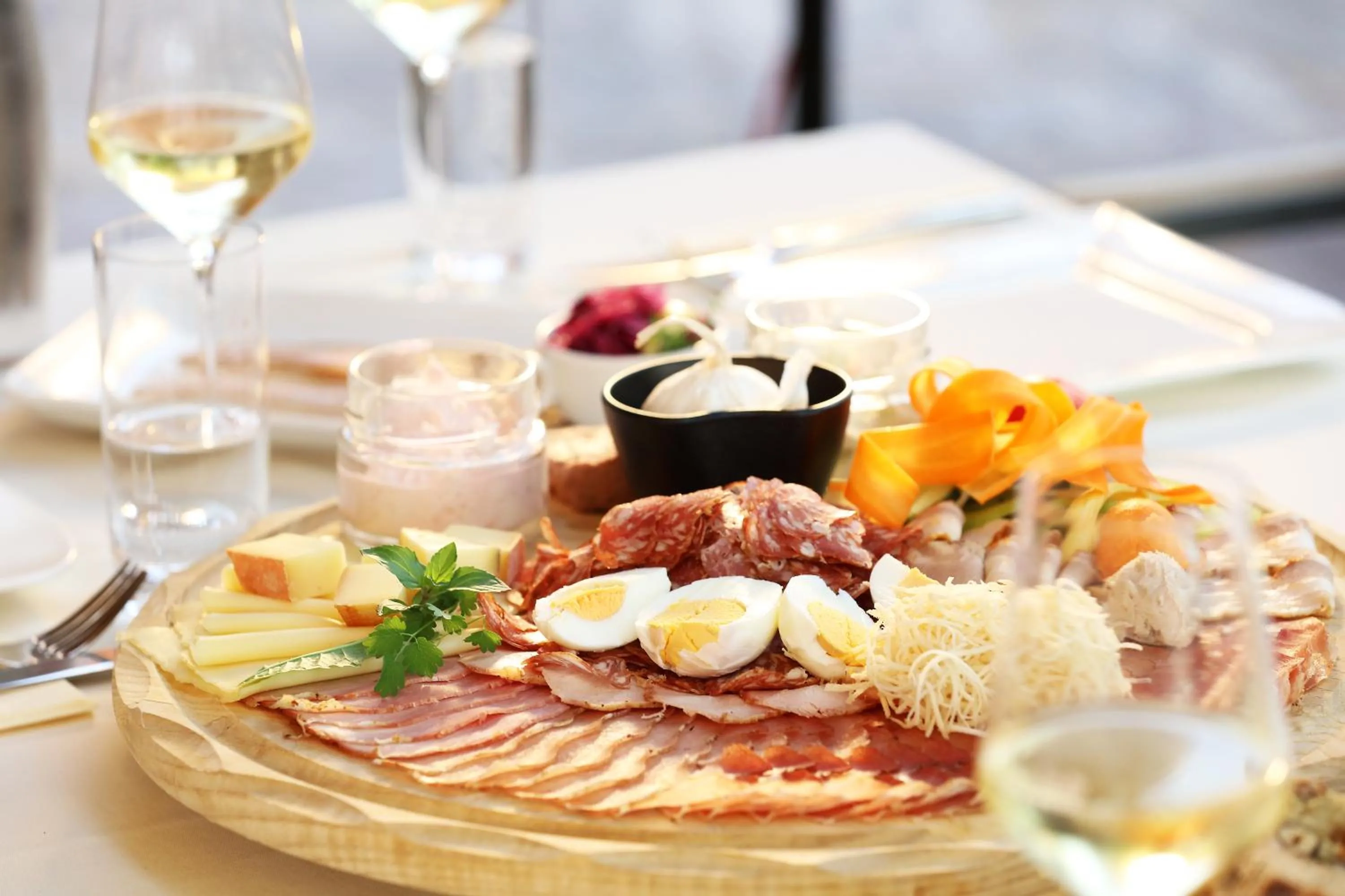 Food close-up in Weingut Dreisiebner Stammhaus