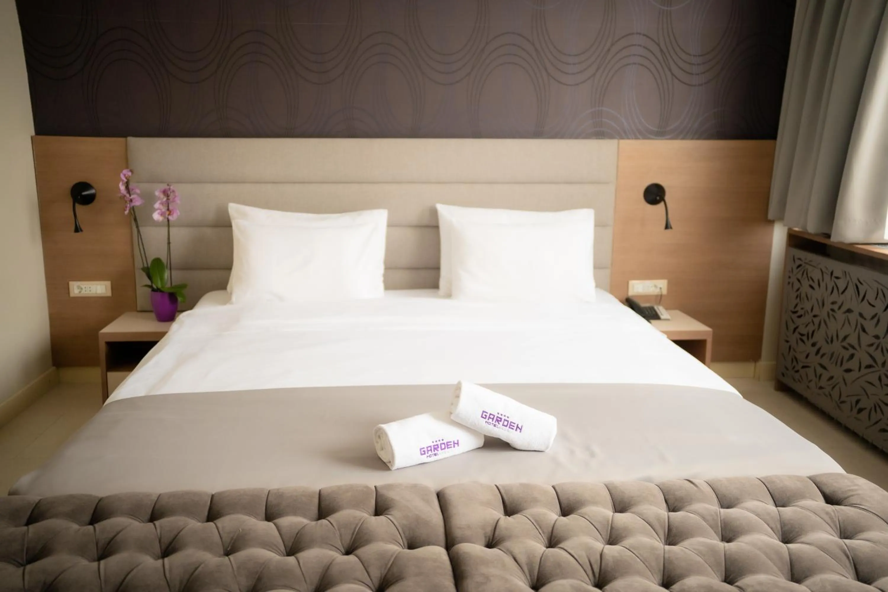 Bedroom, Bed in Hotel Srbija Garden-FREE PARKING