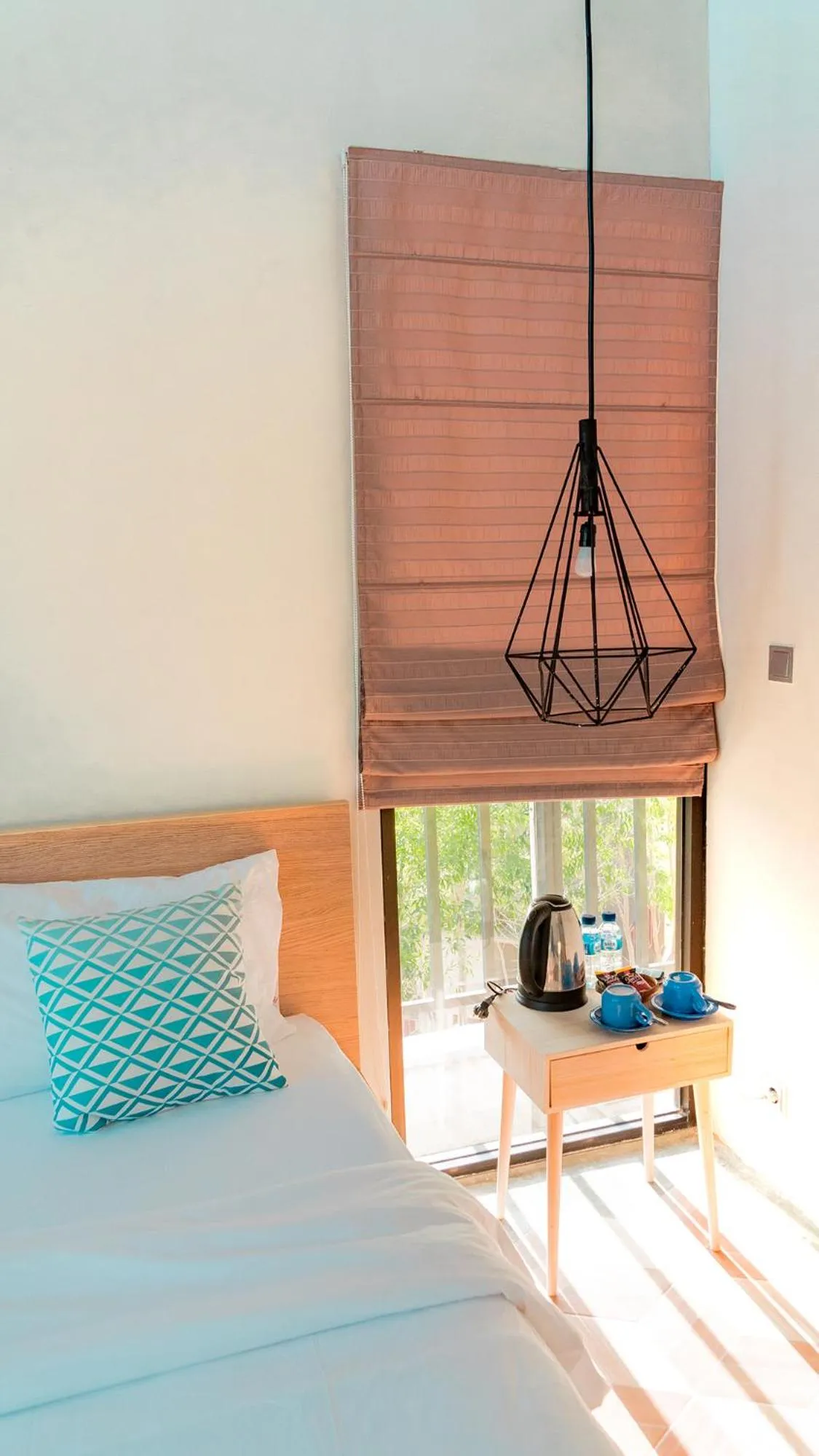 Bed in Radika Paradise Villa & Cottage