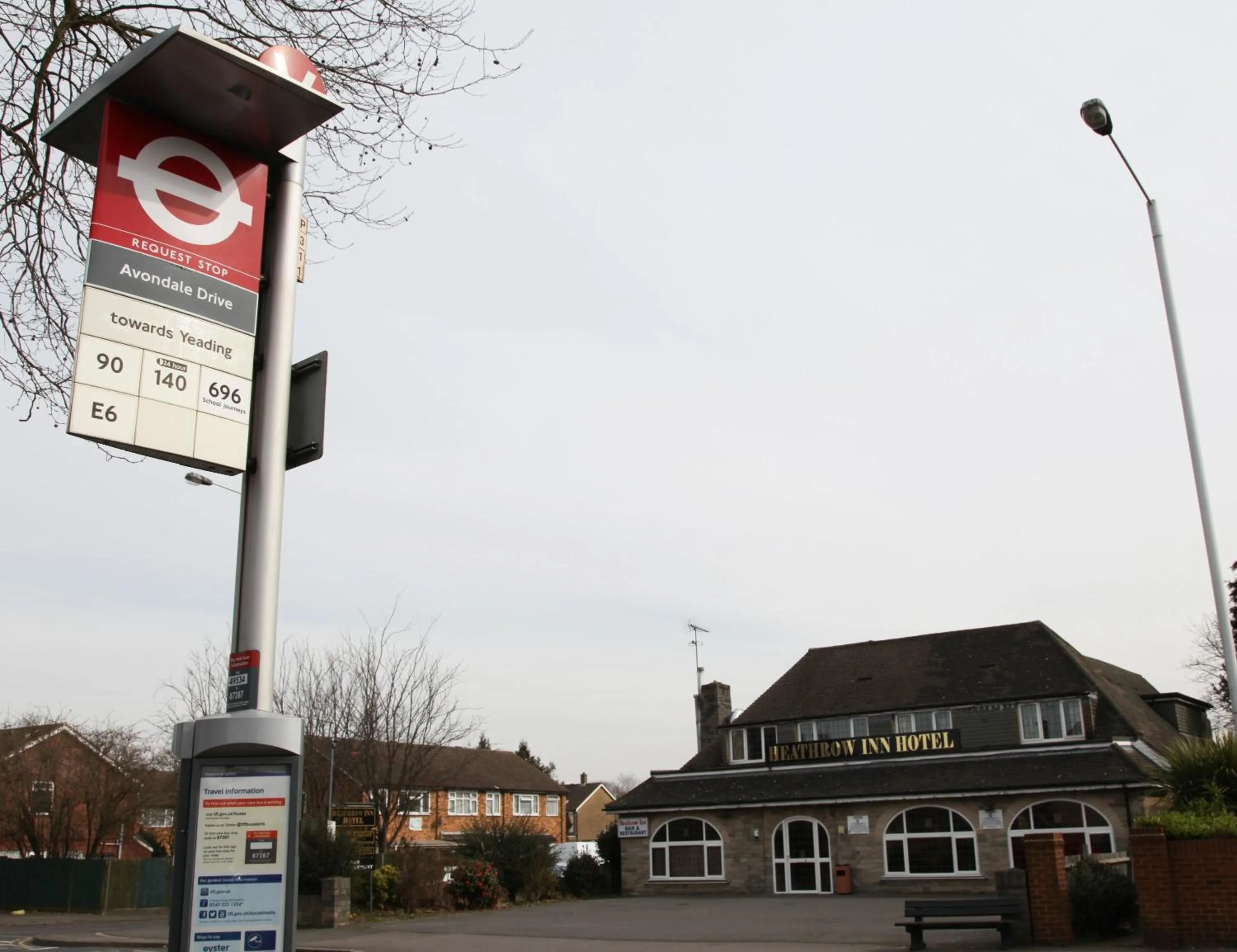 Property building in Heathrow Inn Hotel