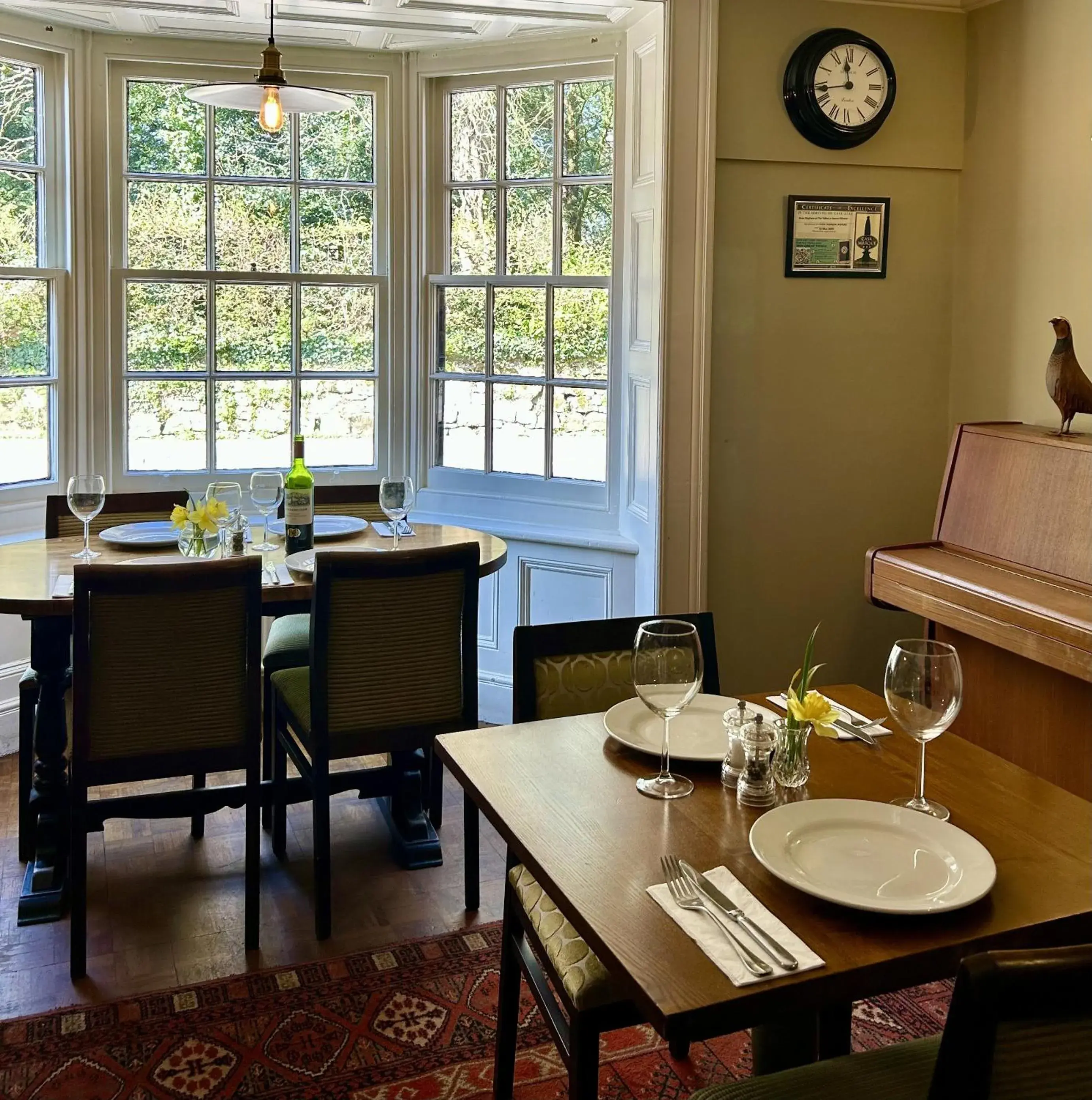 Dining area in The Talbot and apartment Dining area in The Talbot and apartment