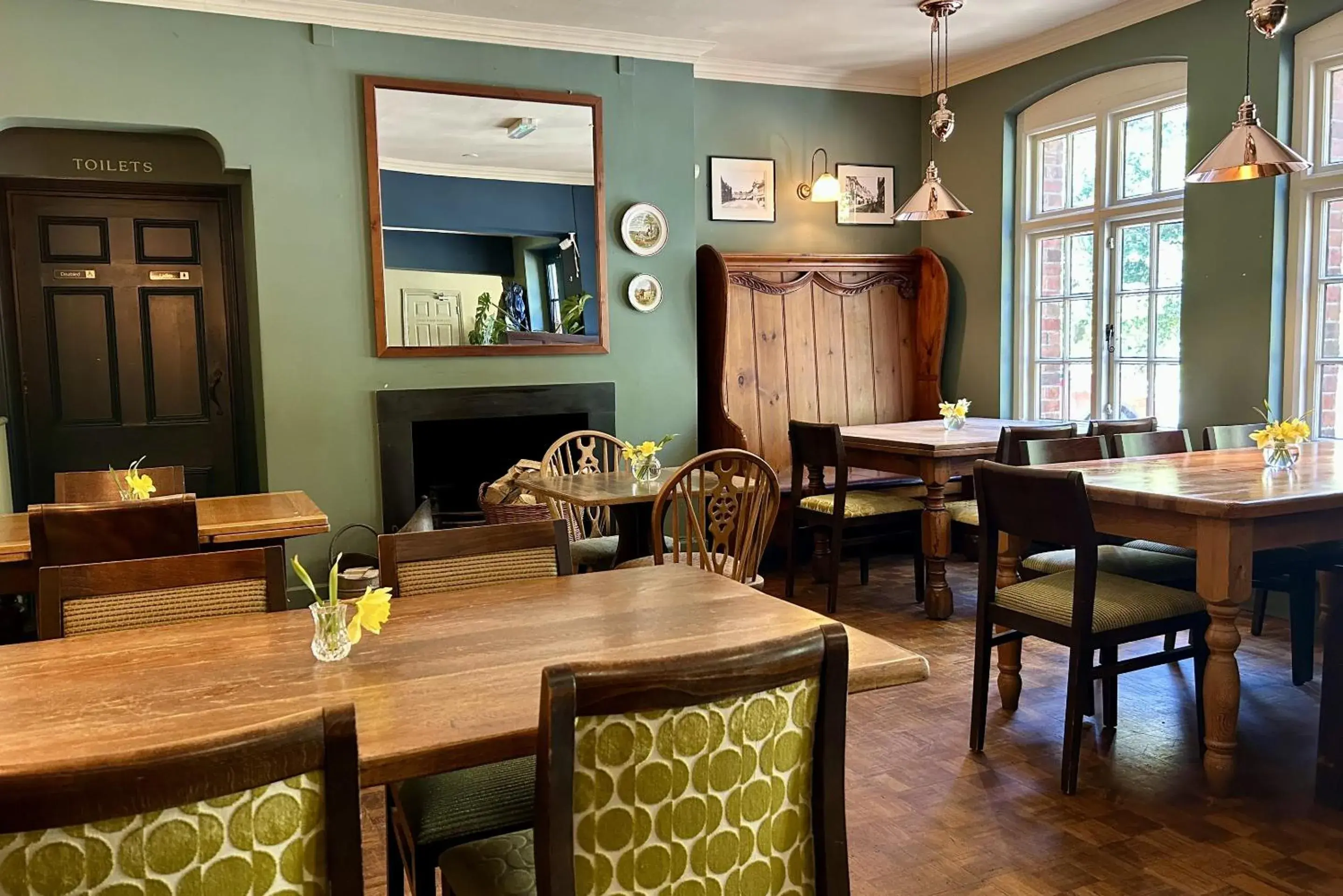 Dining area in The Talbot and apartment Dining area in The Talbot and apartment