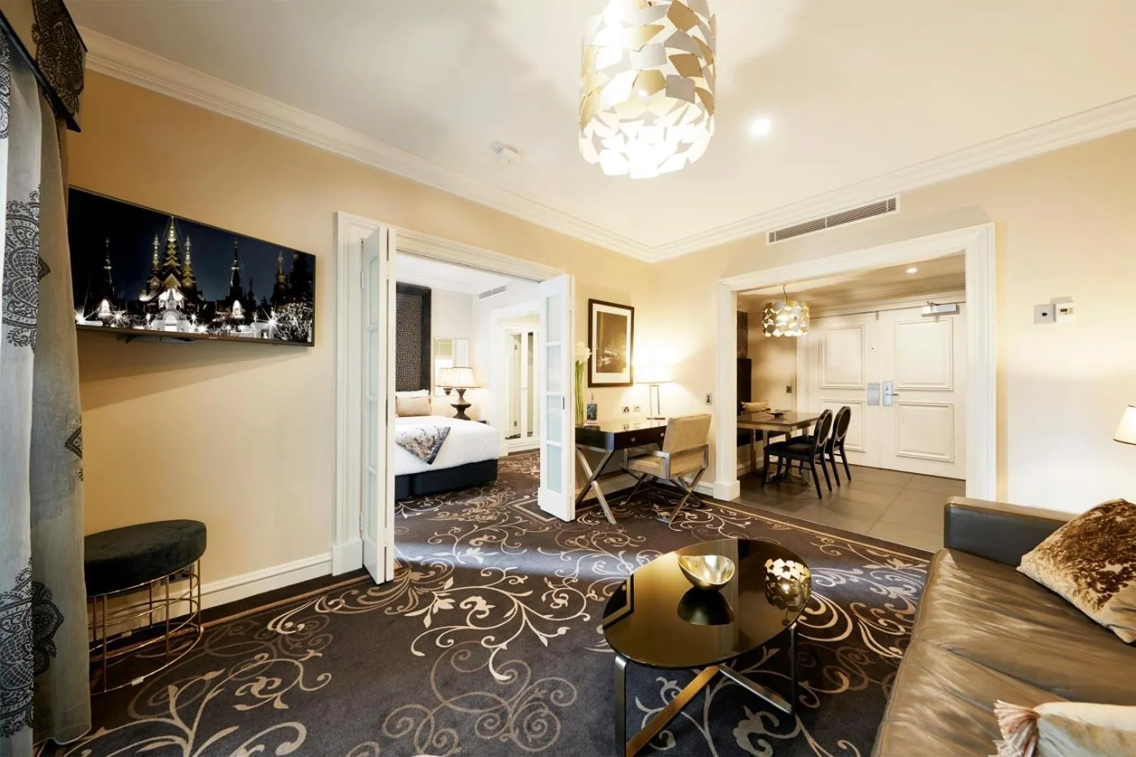 Living room in The Sebel Melbourne Flinders Lane