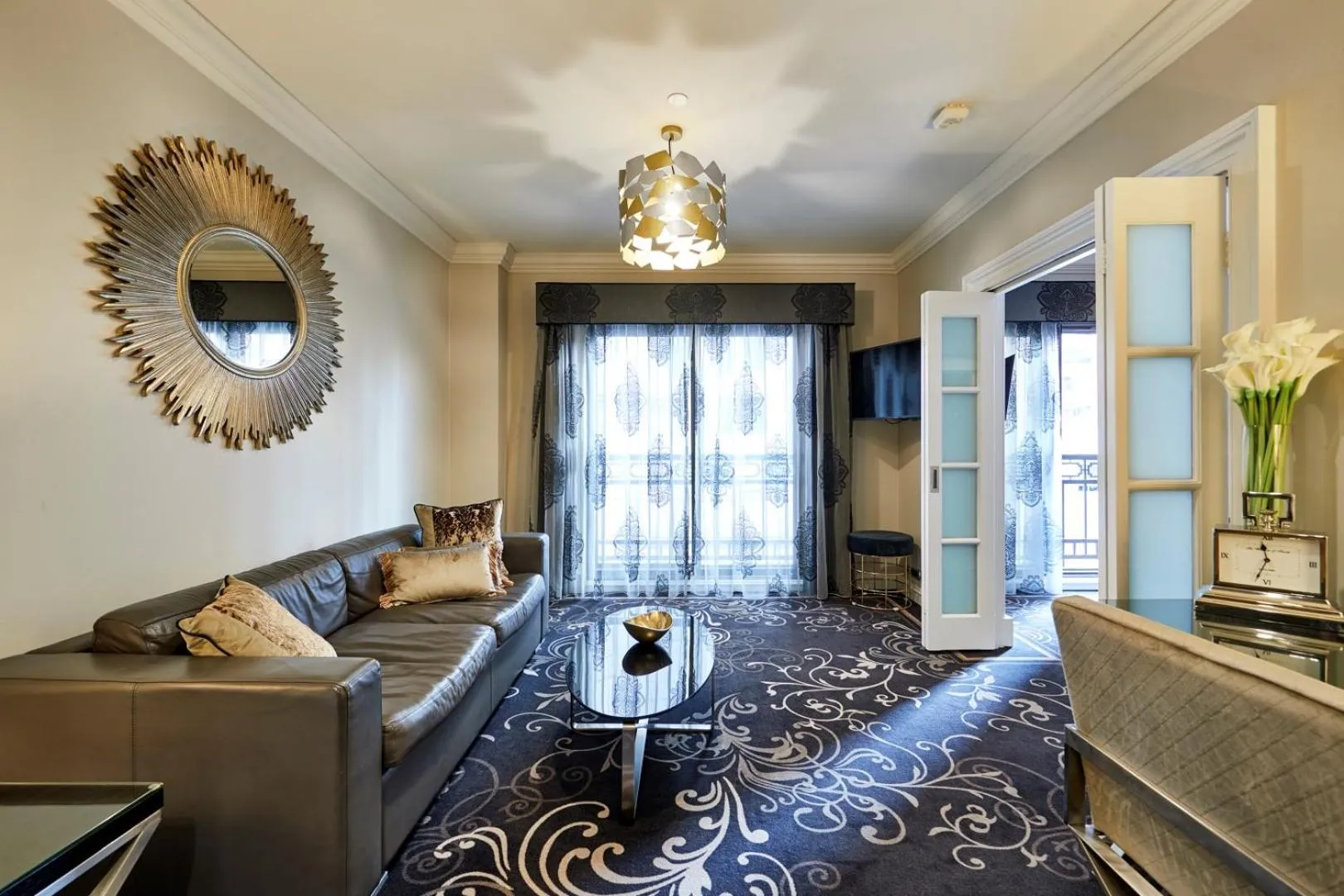 Living room in The Sebel Melbourne Flinders Lane