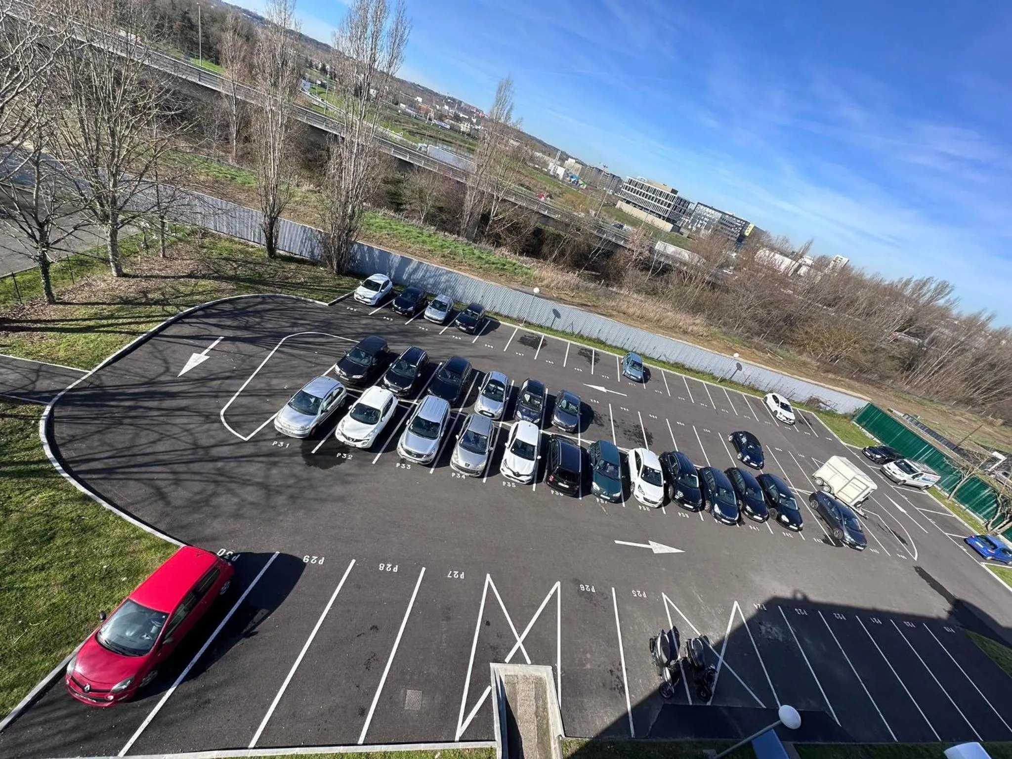 Parking in The Originals City, Hotel Ariane, Toulouse Sud Labège