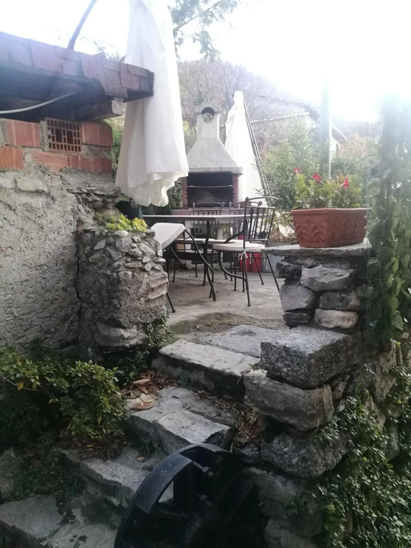 Patio in La Ruota del Mulino