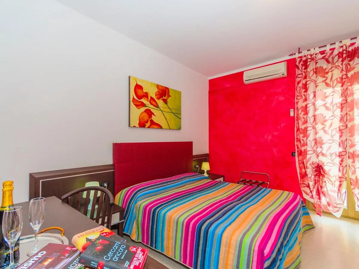 Bed in Hotel Villa Del Mar