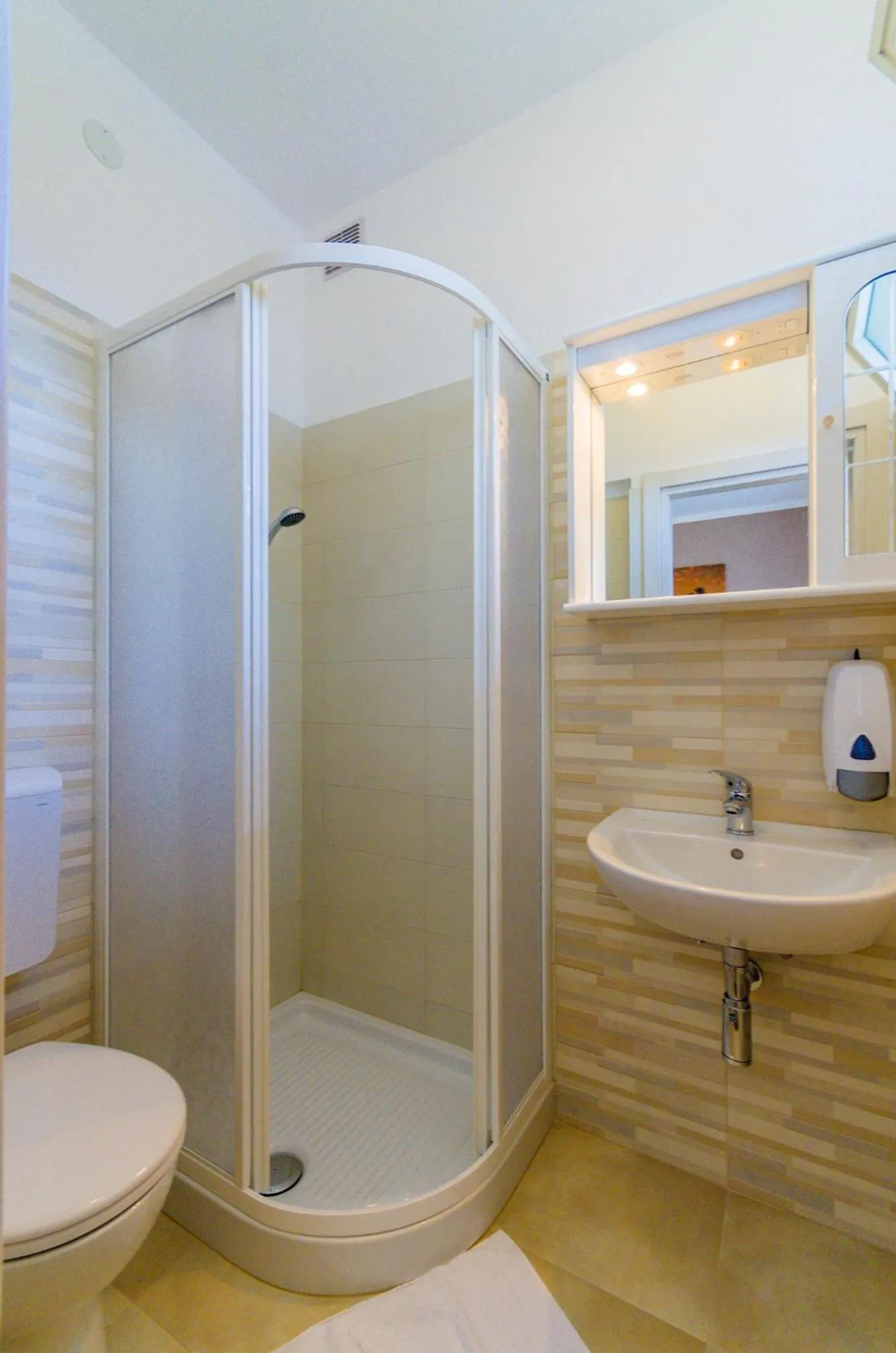 Shower in Hotel Villa Del Mar