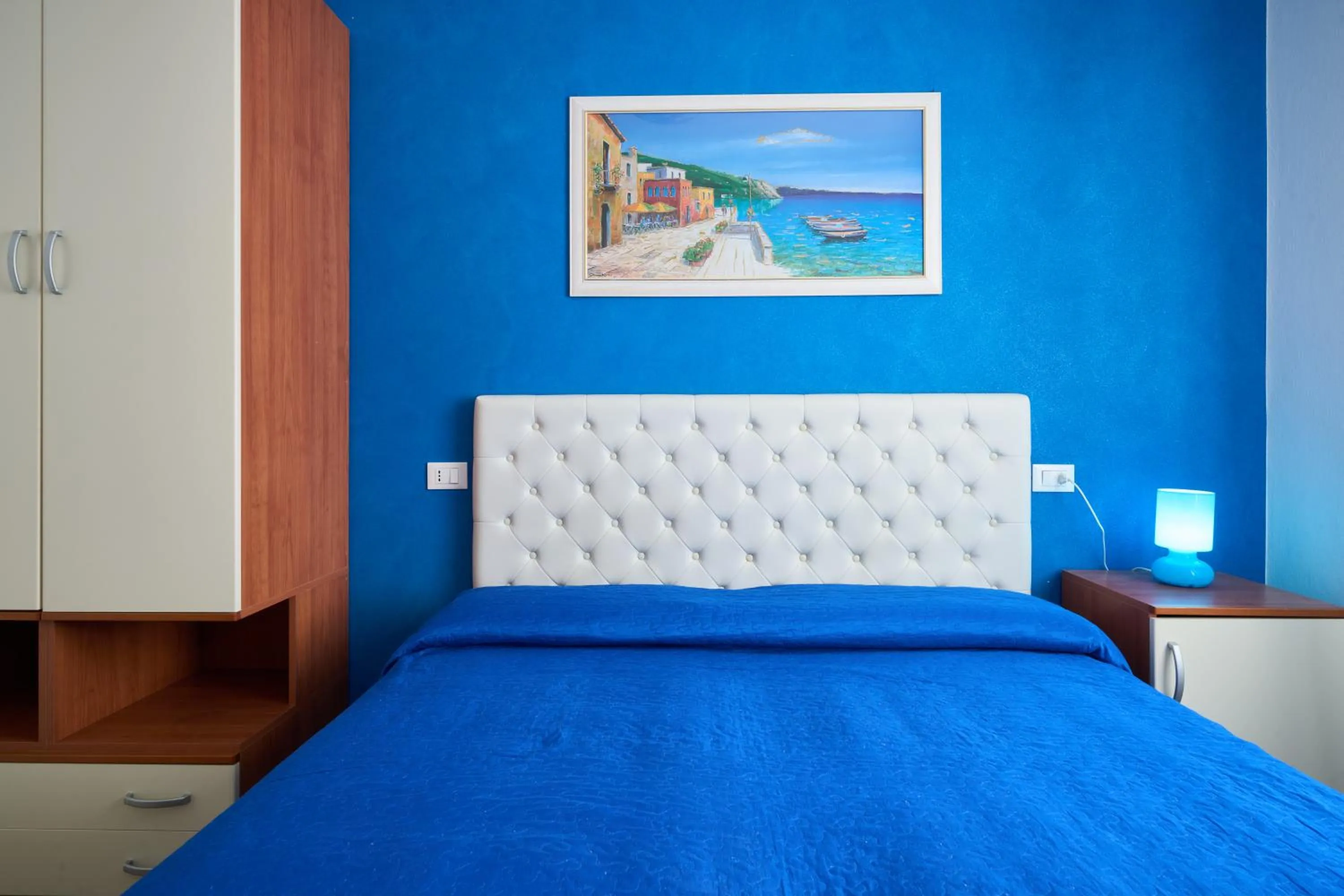 Bed in Hotel Villa Del Mar