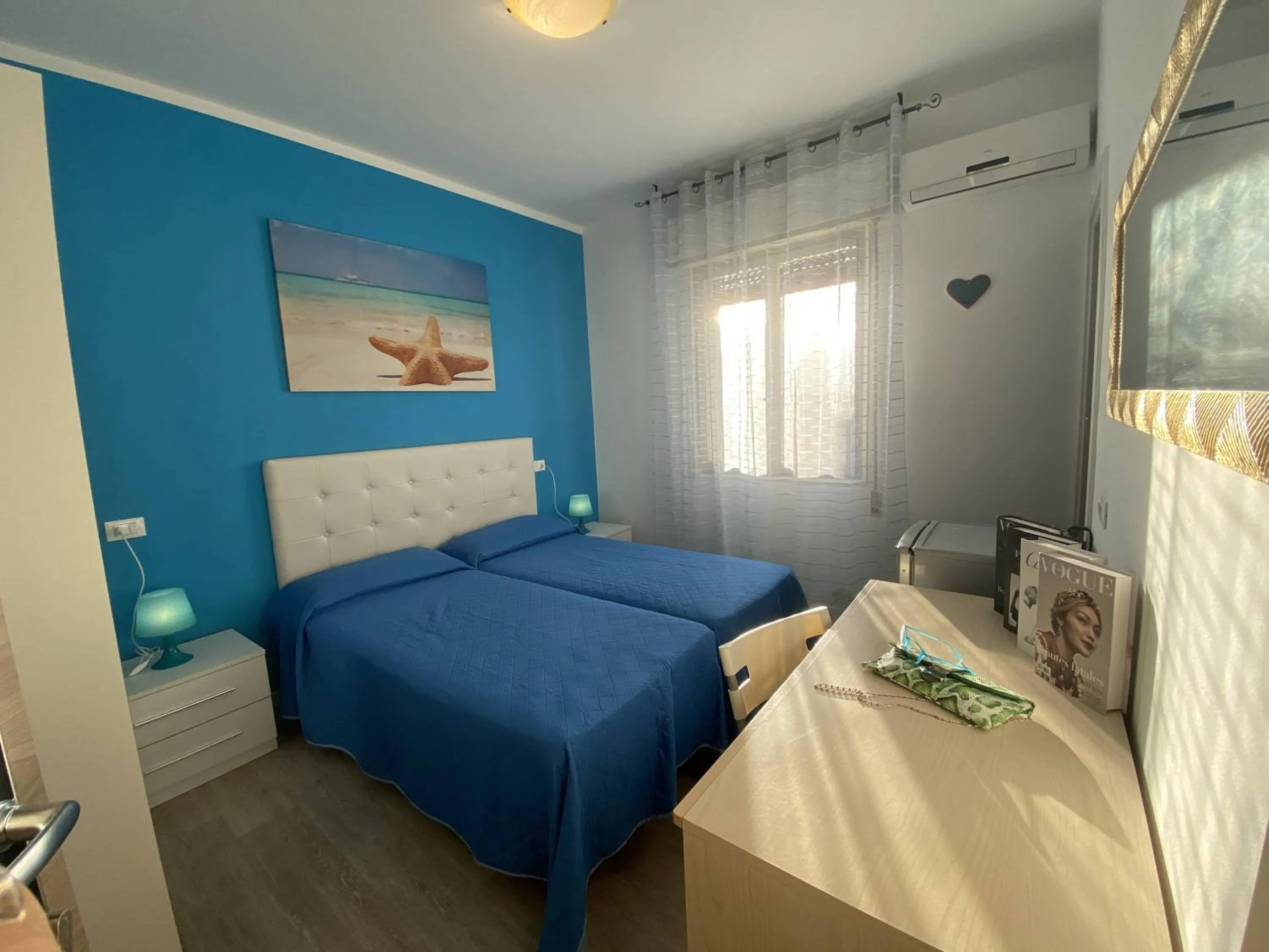 Bed in Hotel Villa Del Mar