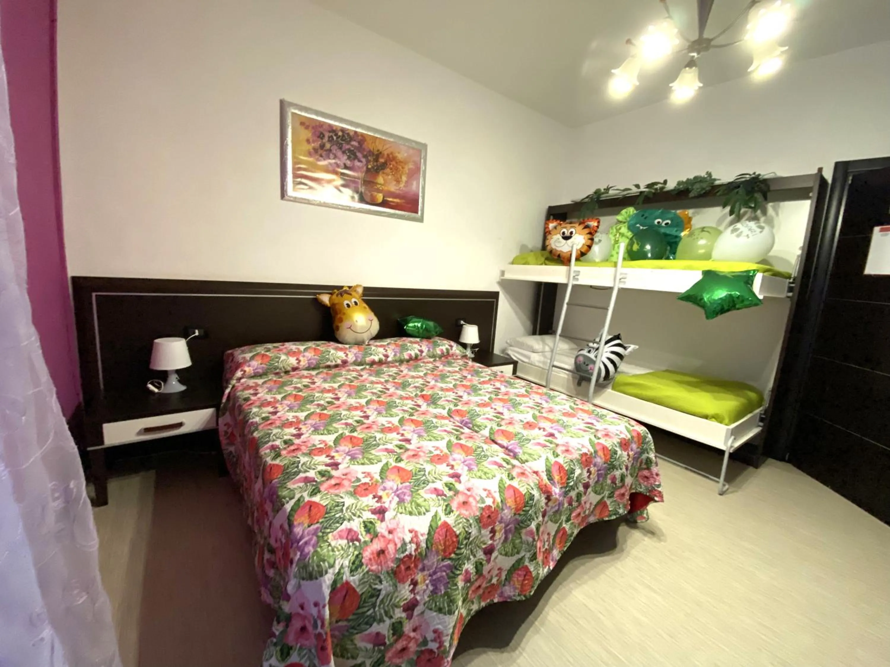 Bed in Hotel Villa Del Mar