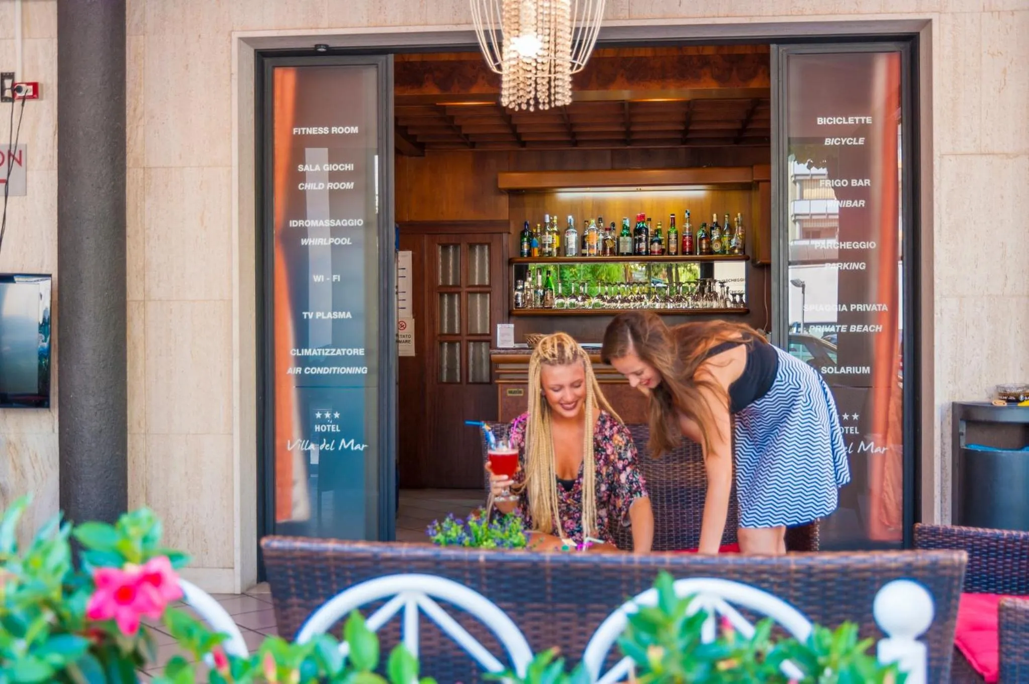Balcony/Terrace in Hotel Villa Del Mar