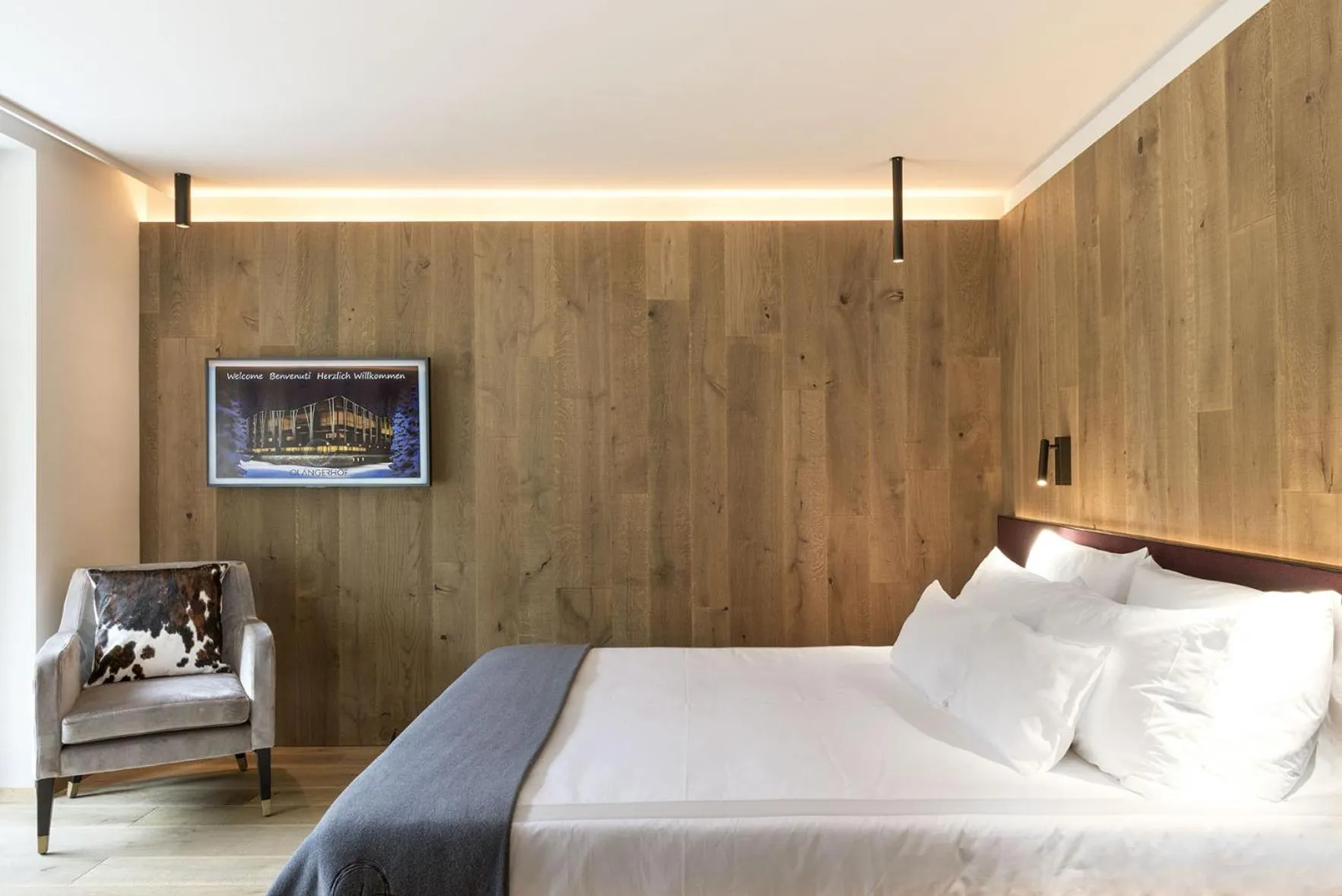 Bedroom, Bed in Hotel Olangerhof