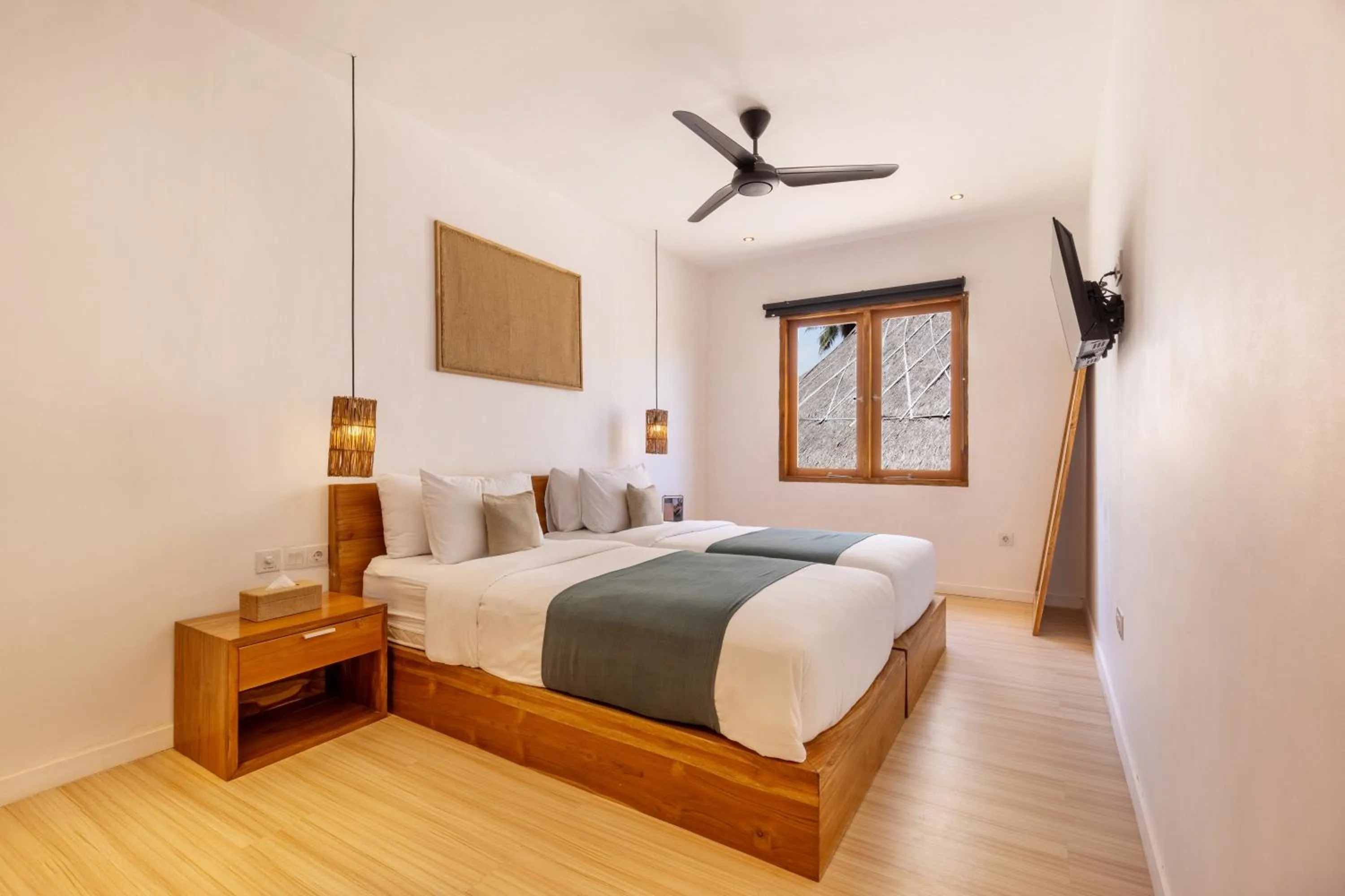 Bedroom, Bed in Sikara Lombok Hotel