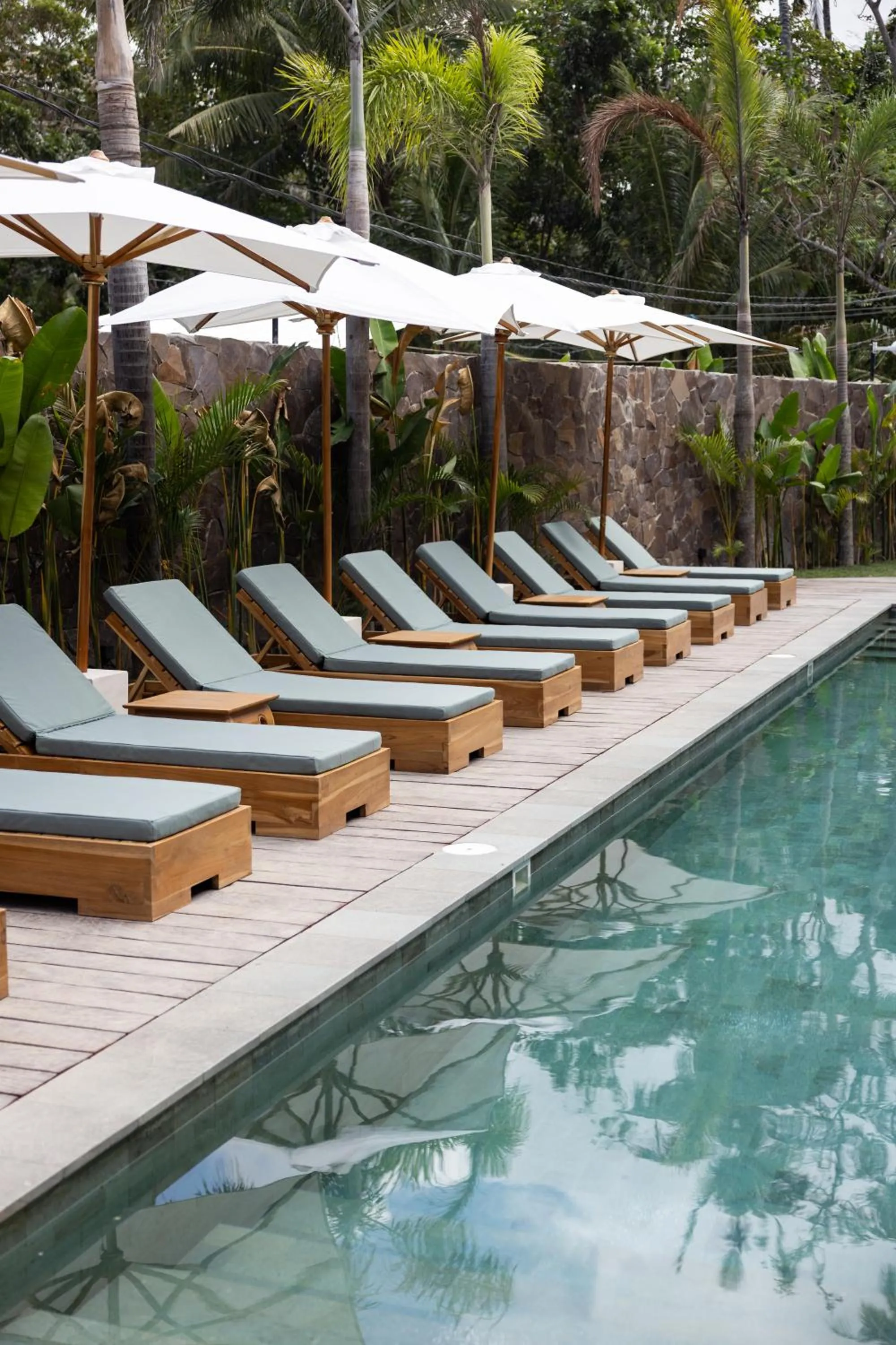 Swimming pool in Sikara Lombok Hotel