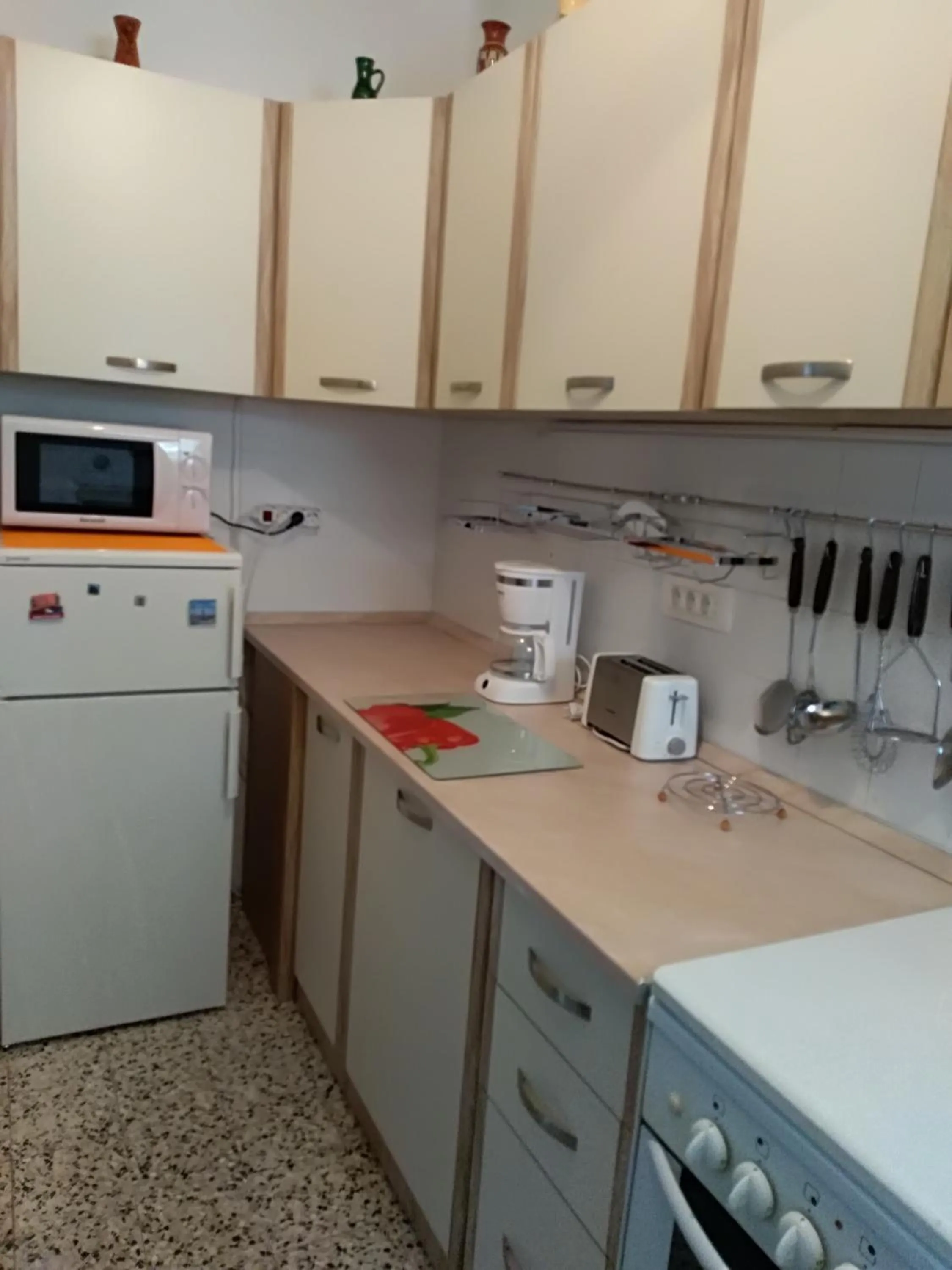 Kitchen or kitchenette in Villa Radić