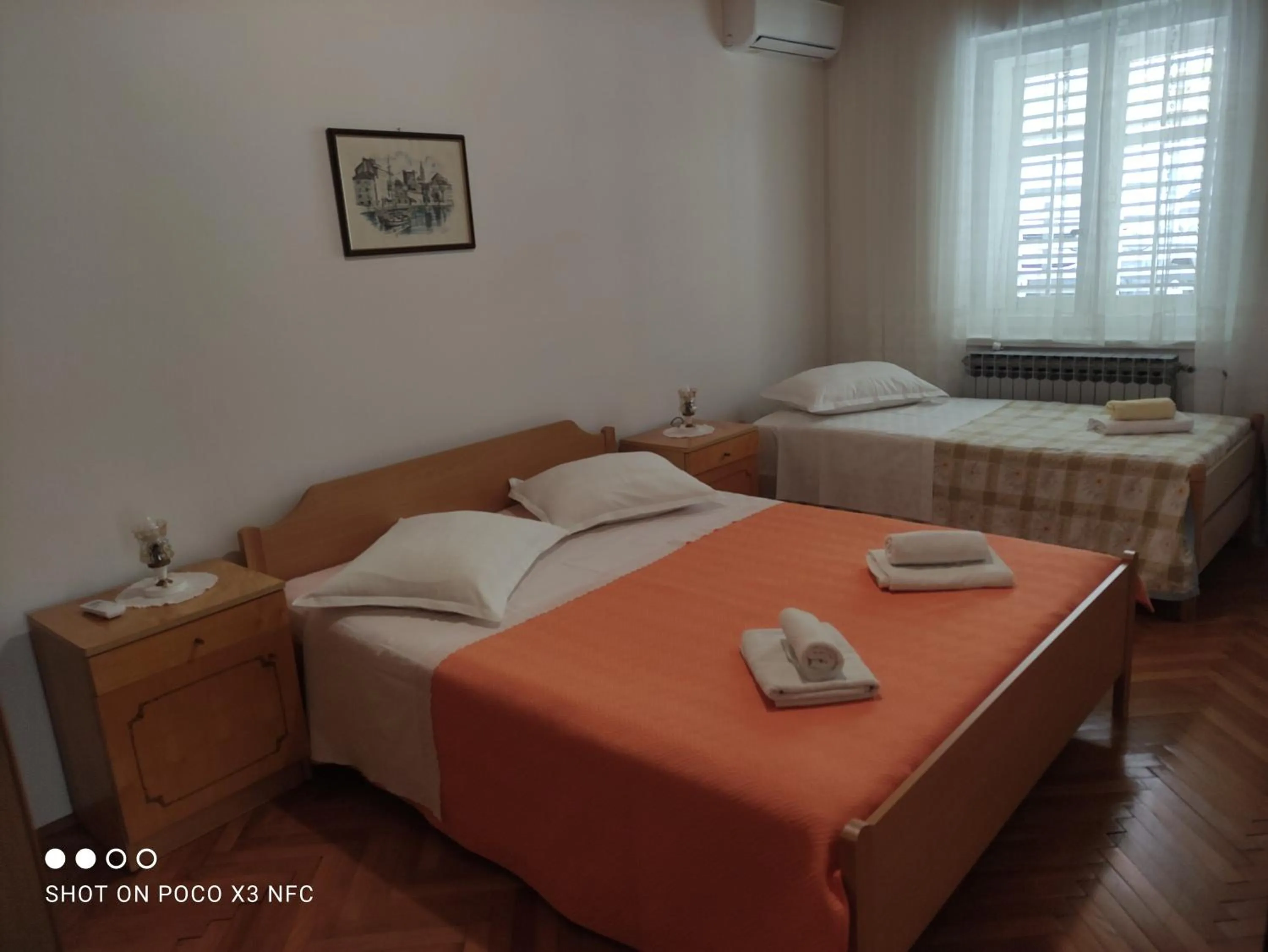 Bed in Villa Radić