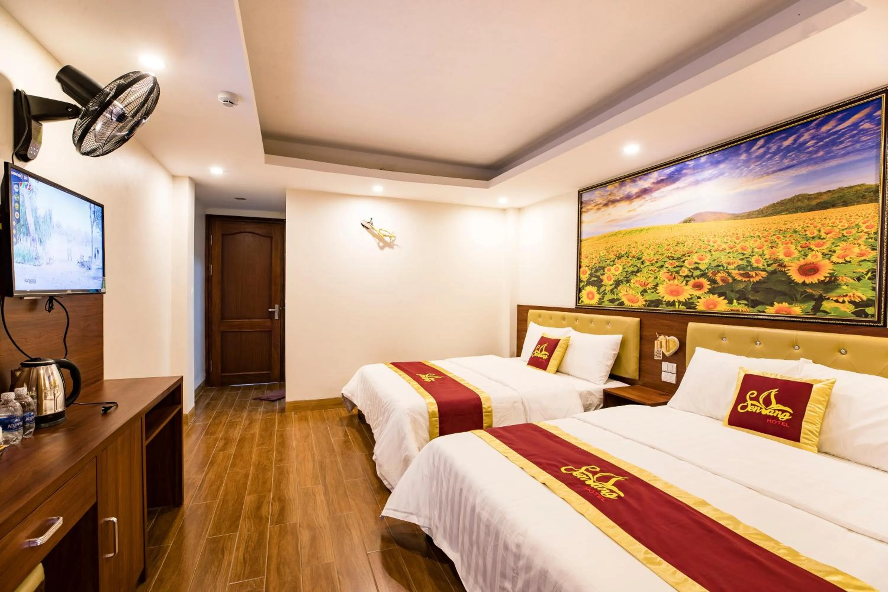 Bed in Sen Vang 2 Hotel