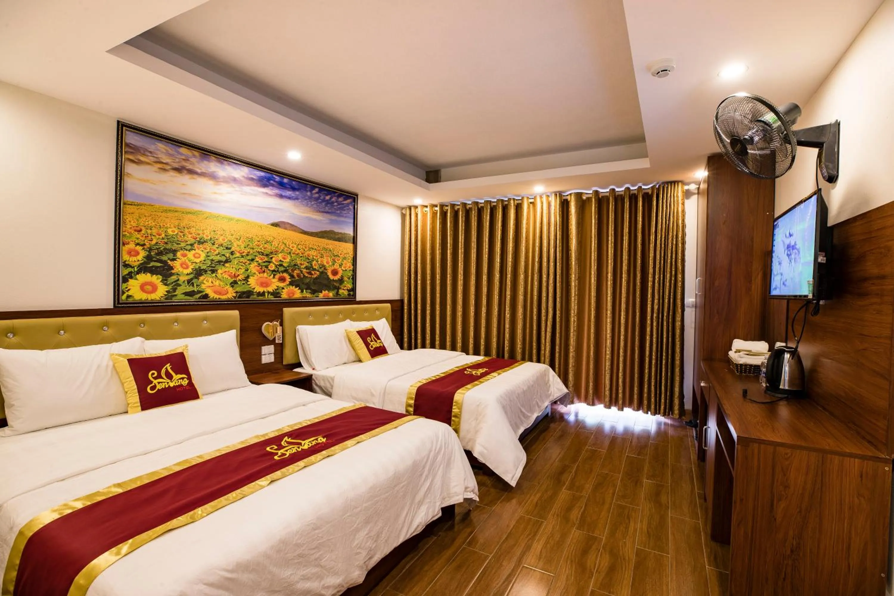 Bed in Sen Vang 2 Hotel